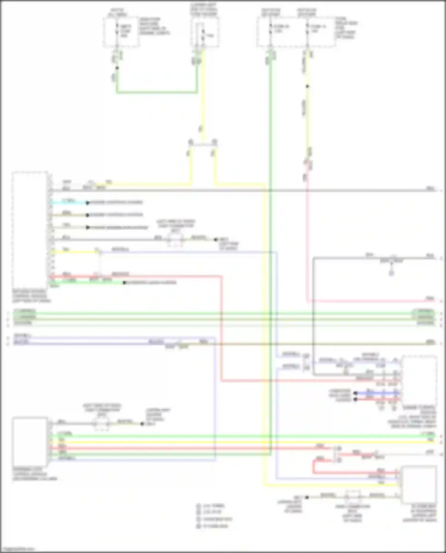 Wiring diagram computer data lines system for Subaru Forester SJ facelift (2015-2016) (34 of 62)