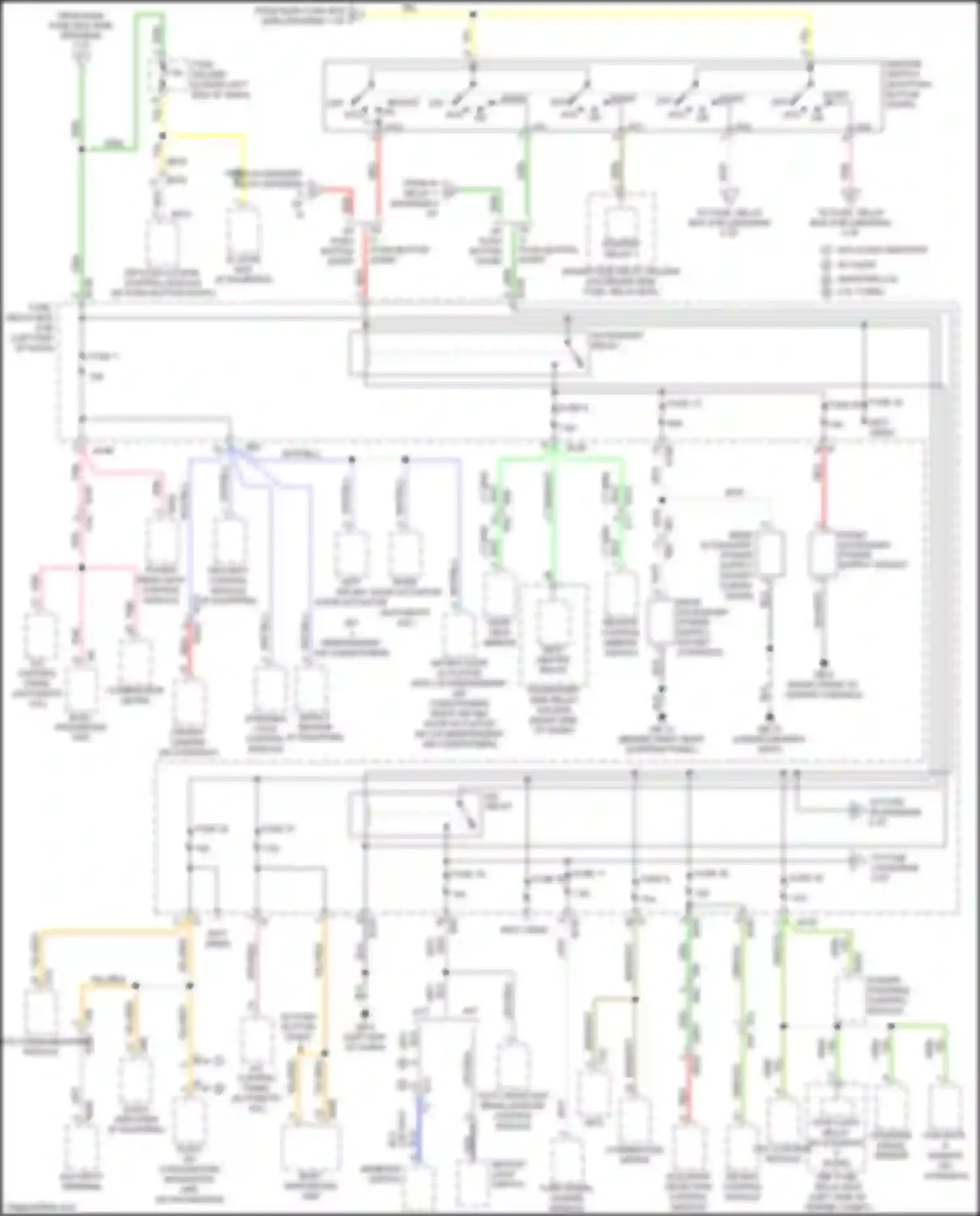 Wiring diagram data communication module for Subaru Forester SJ facelift (2015-2016) (6 of 9)