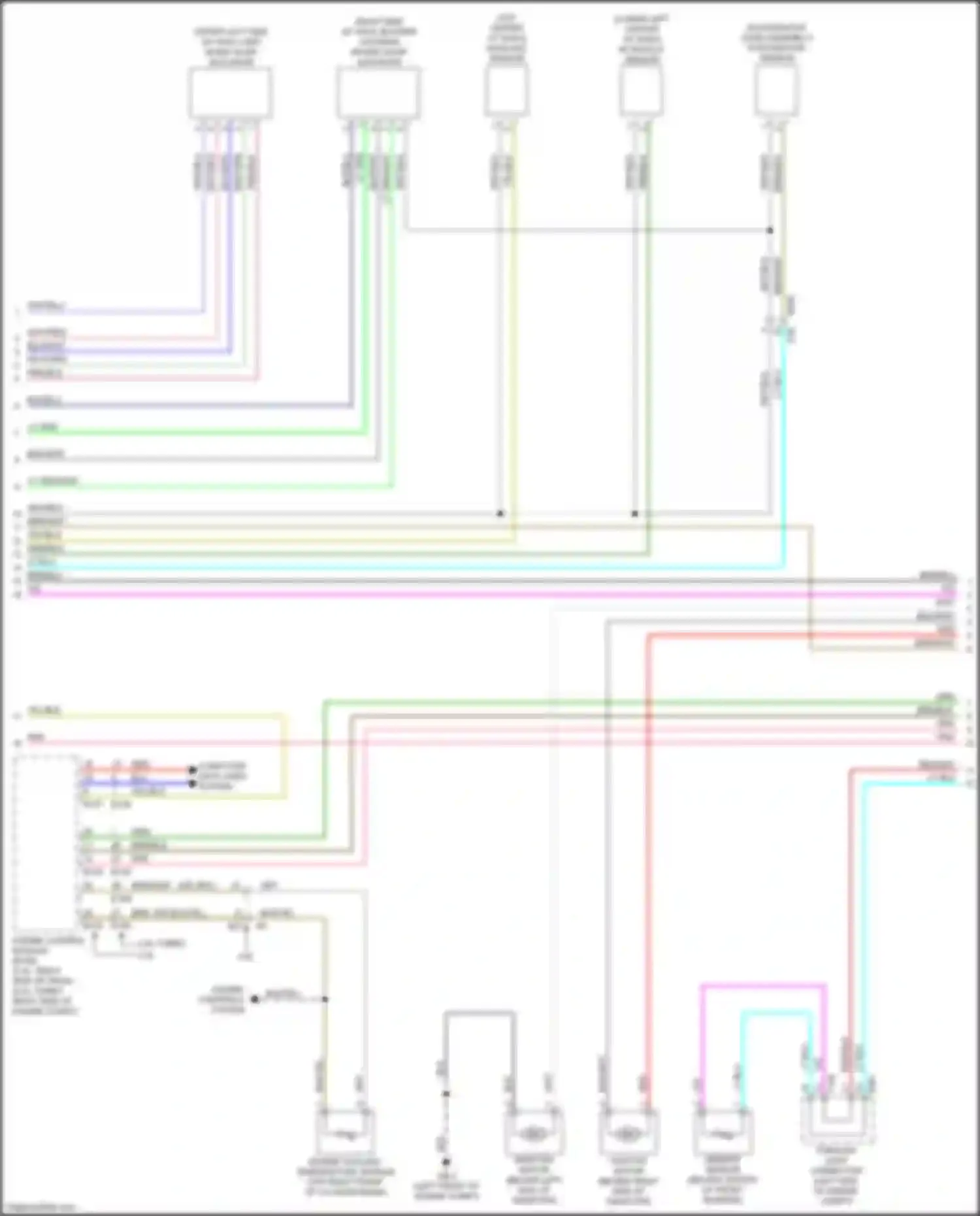 Wiring diagram engine controls system for Subaru Forester SJ facelift (2015-2016) (3 of 10)