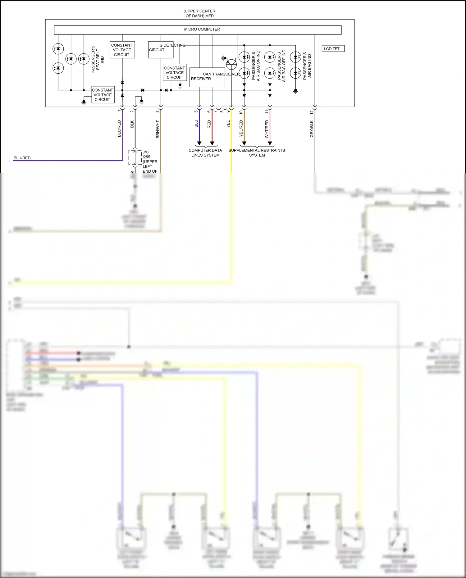 Wiring diagram grn for Subaru Forester SJ facelift (2015-2016) (22 of 86)