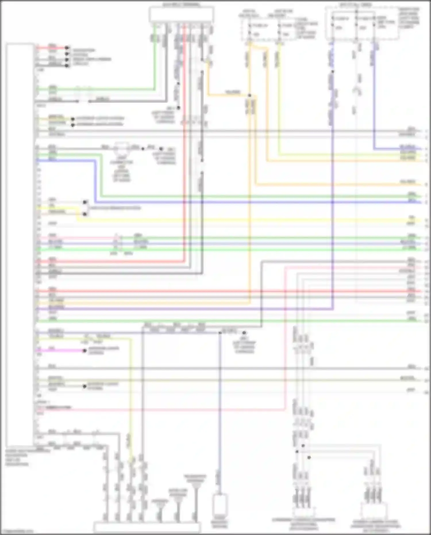 Wiring diagram hot in on or start for Subaru Forester SJ facelift (2015-2016) (8 of 38)