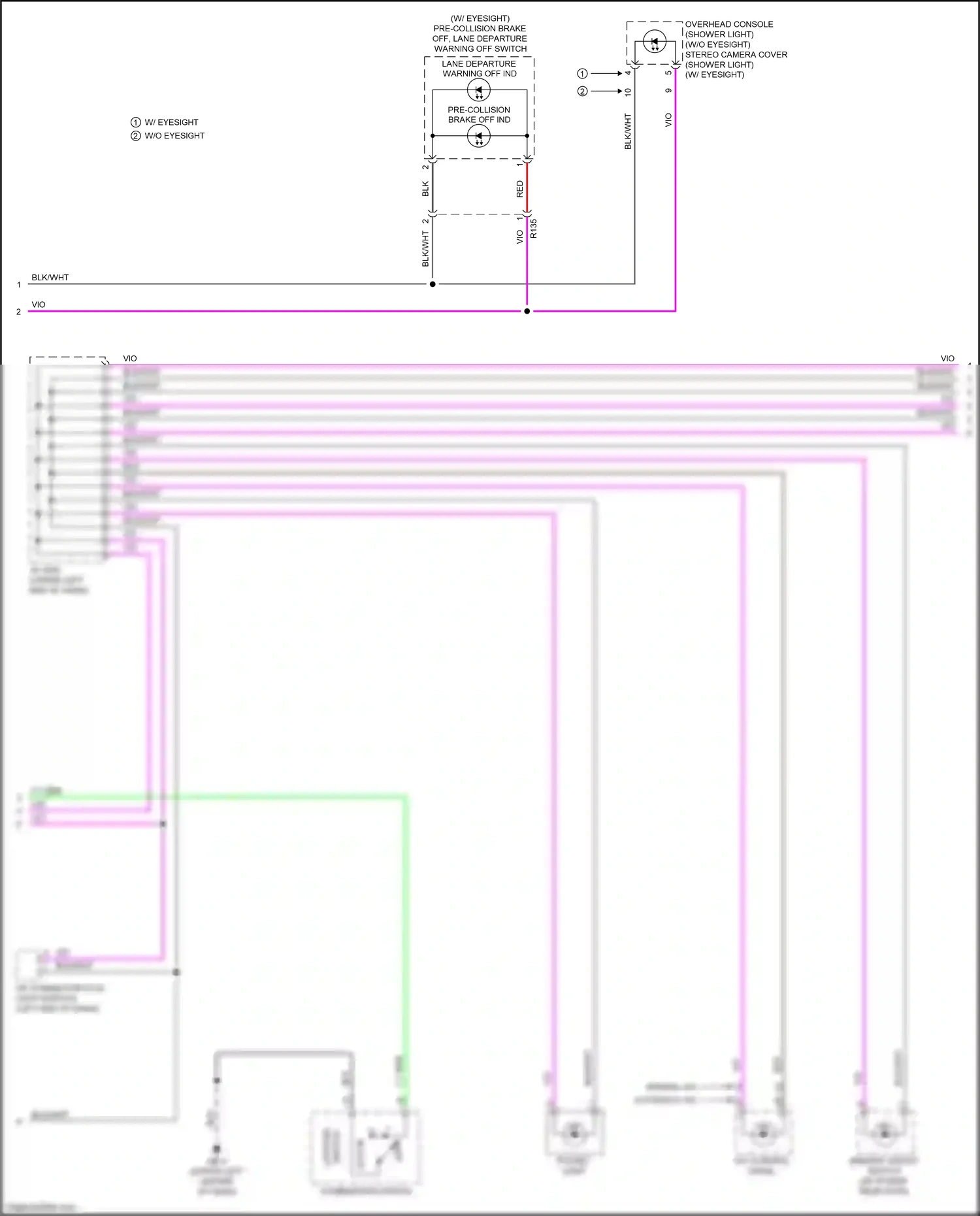 Wiring diagram lt grn for Subaru Forester SJ facelift (2015-2016) (48 of 68)