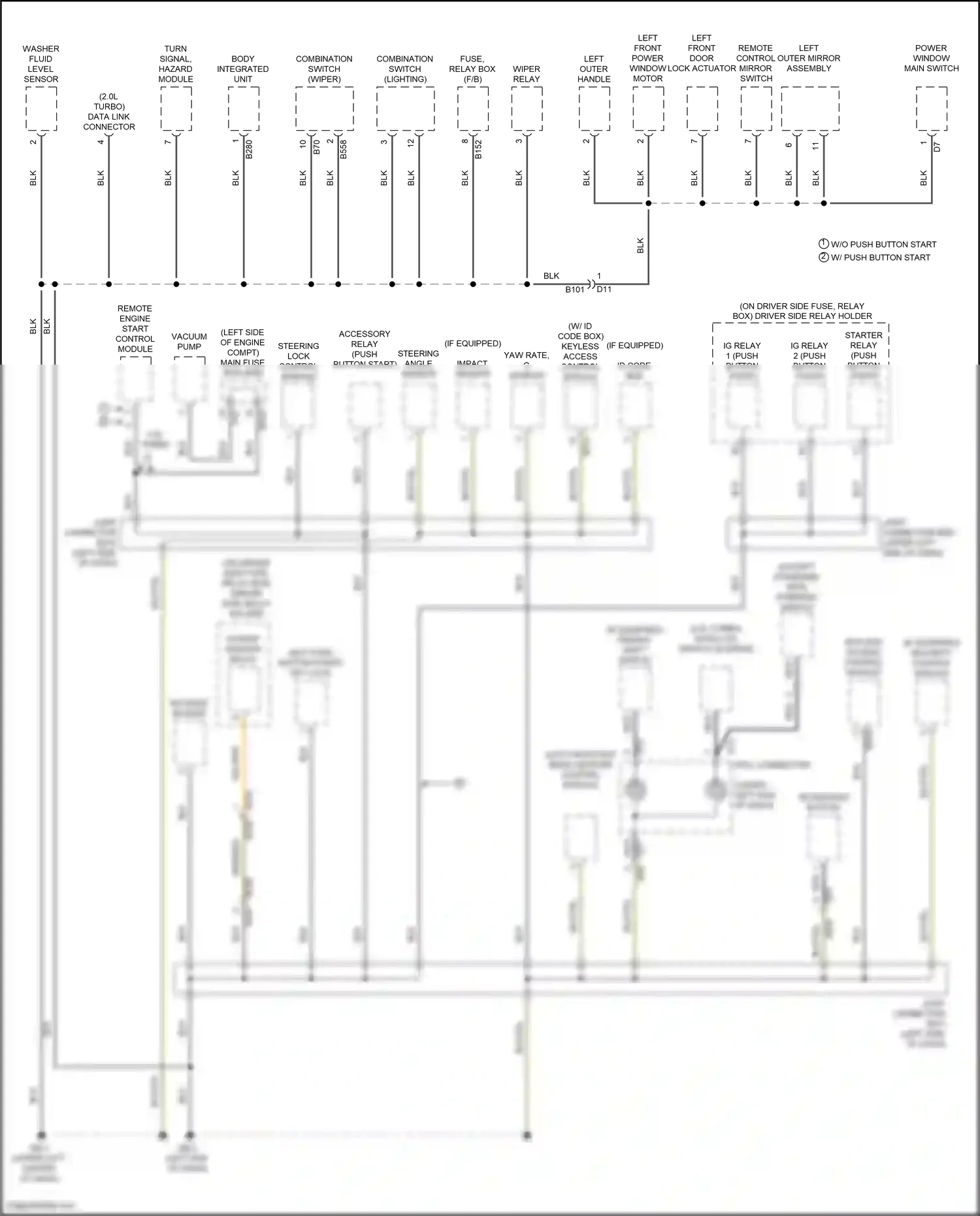 Wiring diagram nca for Subaru Forester SJ facelift (2015-2016) (3 of 44)