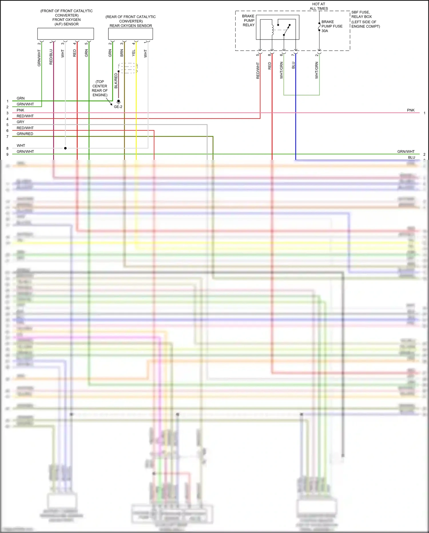 Wiring diagram org/ for Subaru Forester SJ facelift (2015-2016) (12 of 21)