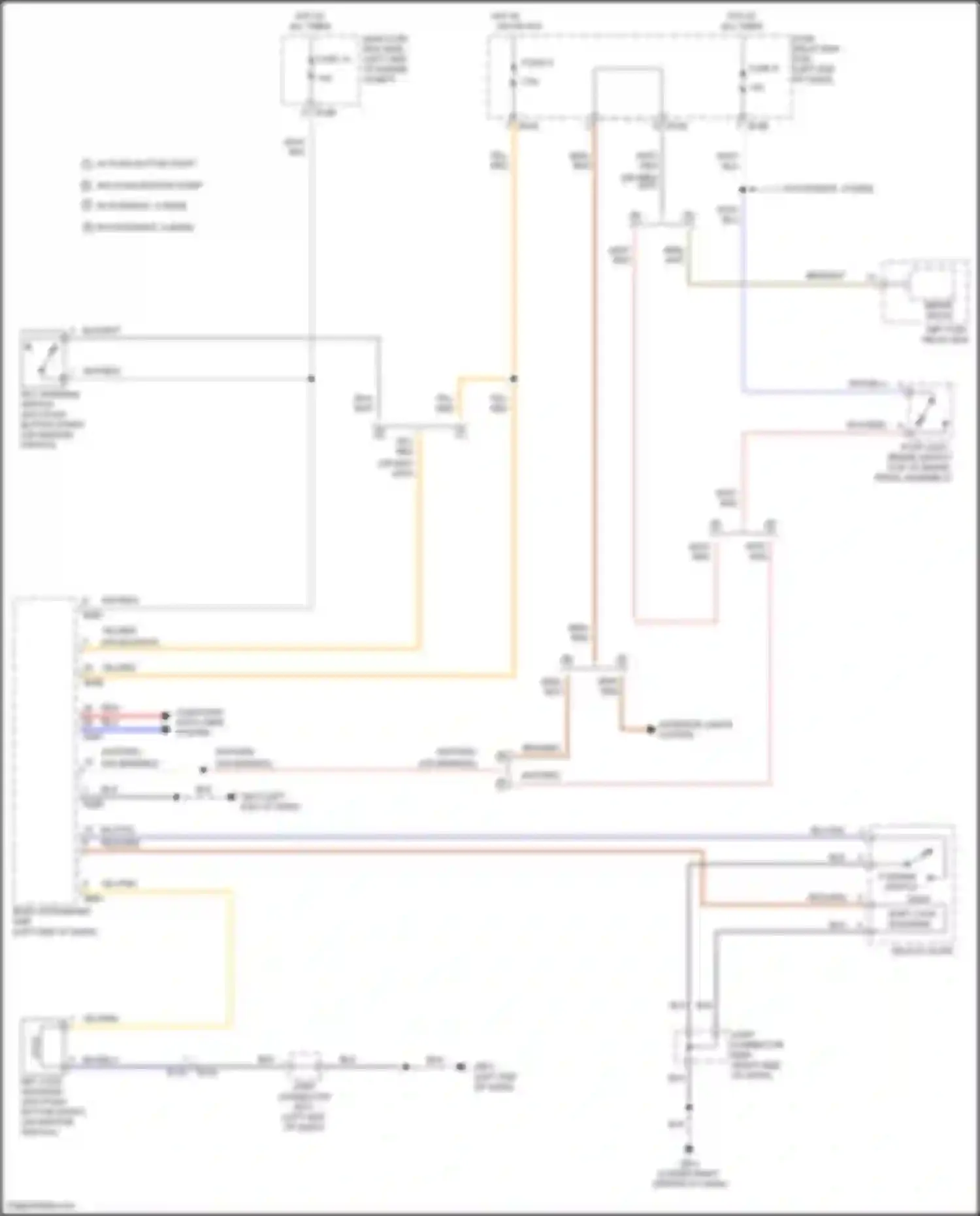 Wiring diagram p range switch for Subaru Forester SJ facelift (2015-2016) (7 of 7)