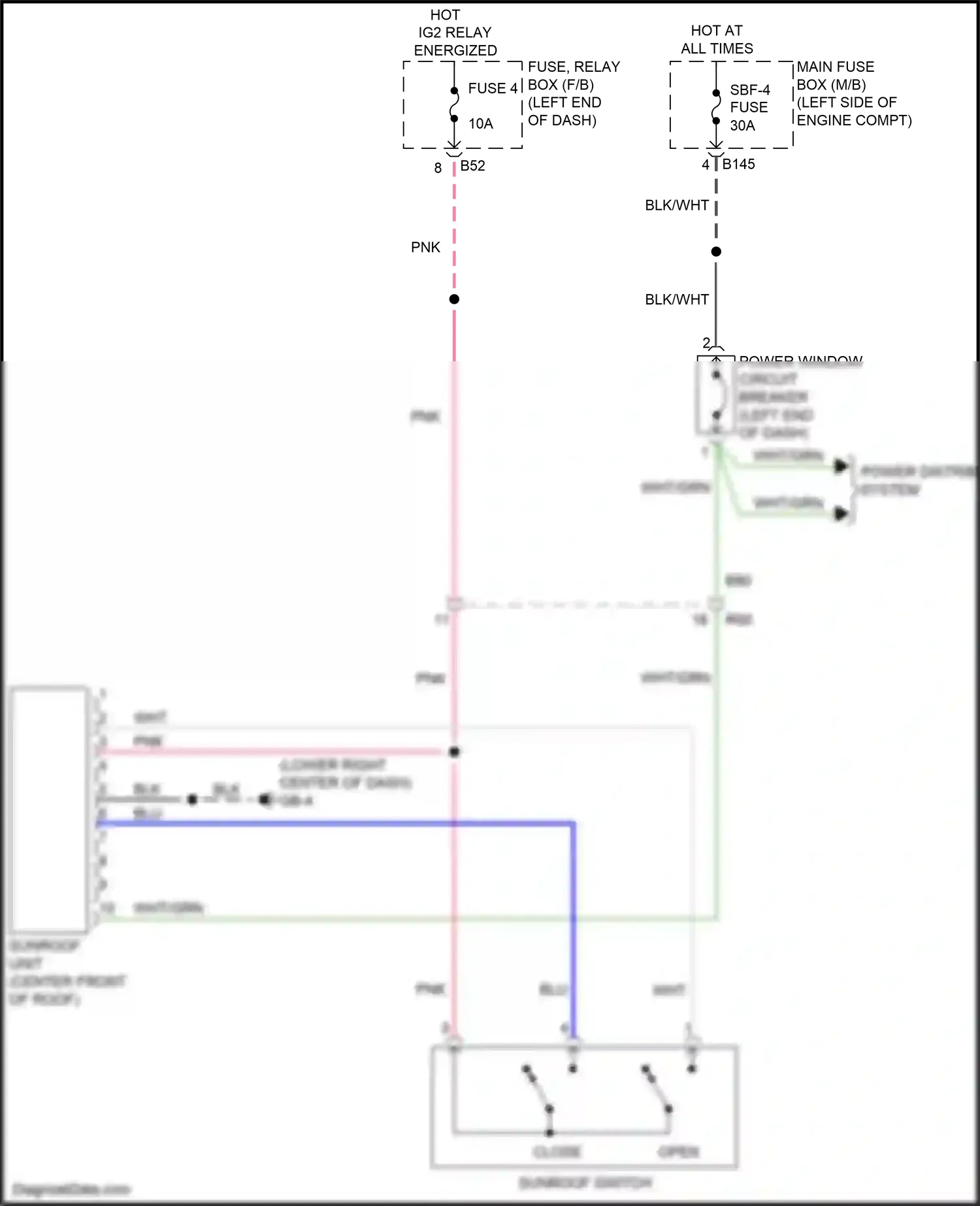 Wiring diagram pnk for Subaru Forester SJ facelift (2015-2016) (28 of 86)