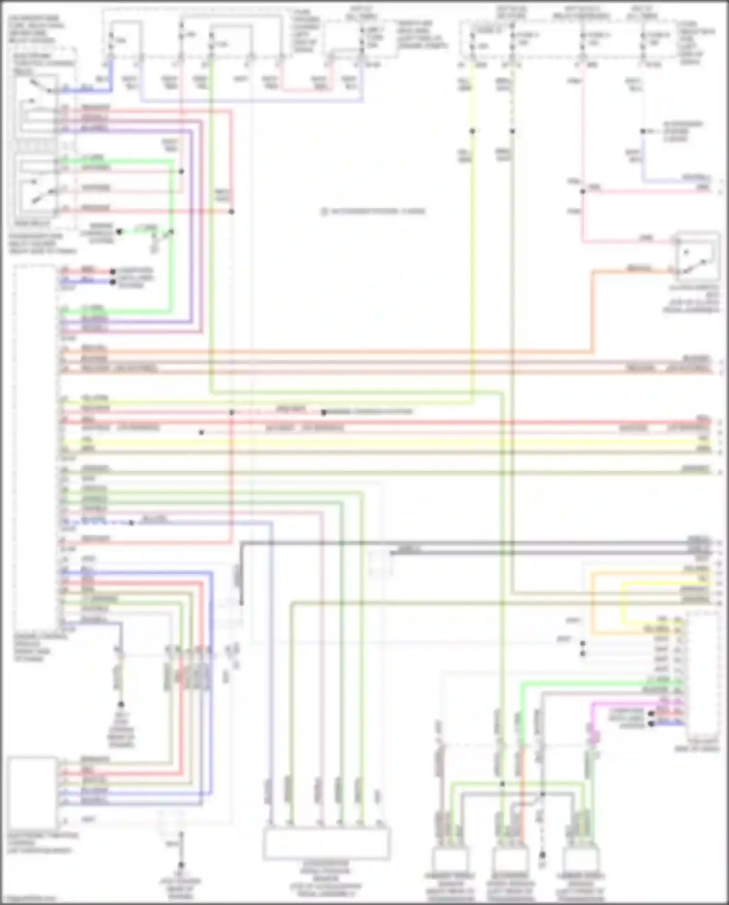 Wiring diagram primary speed sensor for Subaru Forester SJ facelift (2015-2016) (2 of 4)