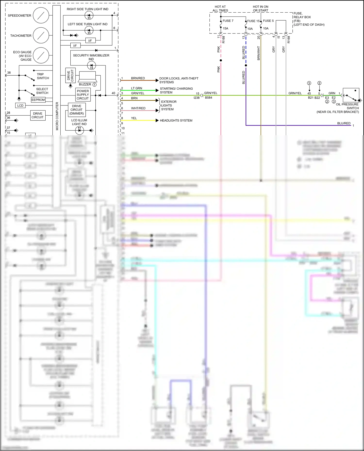 Wiring diagram & receiver for Subaru Forester SJ facelift (2015-2016) (5 of 9)