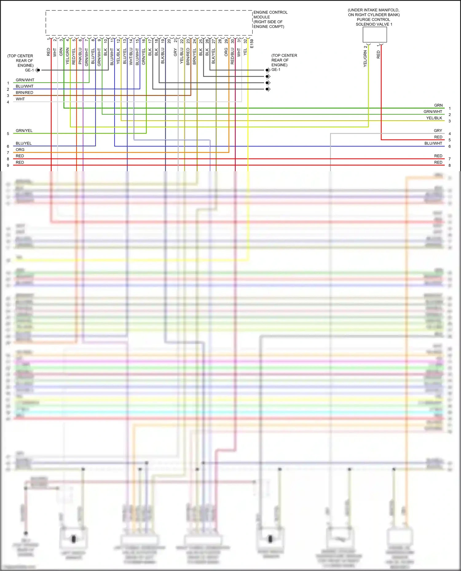 Wiring diagram red for Subaru Forester SJ facelift (2015-2016) (92 of 101)