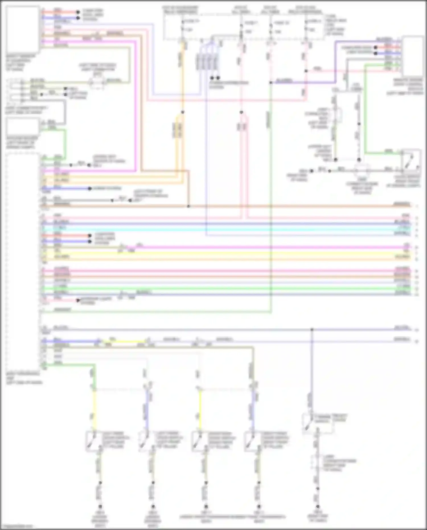 Wiring diagram remote engine start control module for Subaru Forester SJ facelift (2015-2016) (2 of 9)