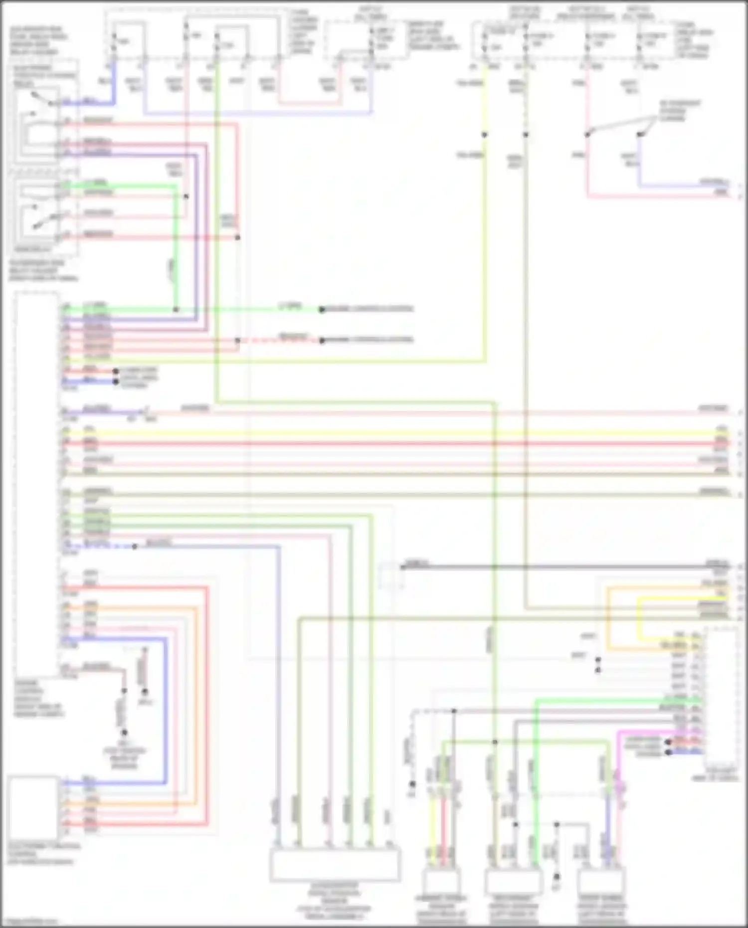 Wiring diagram secondary speed sensor for Subaru Forester SJ facelift (2015-2016) (1 of 4)