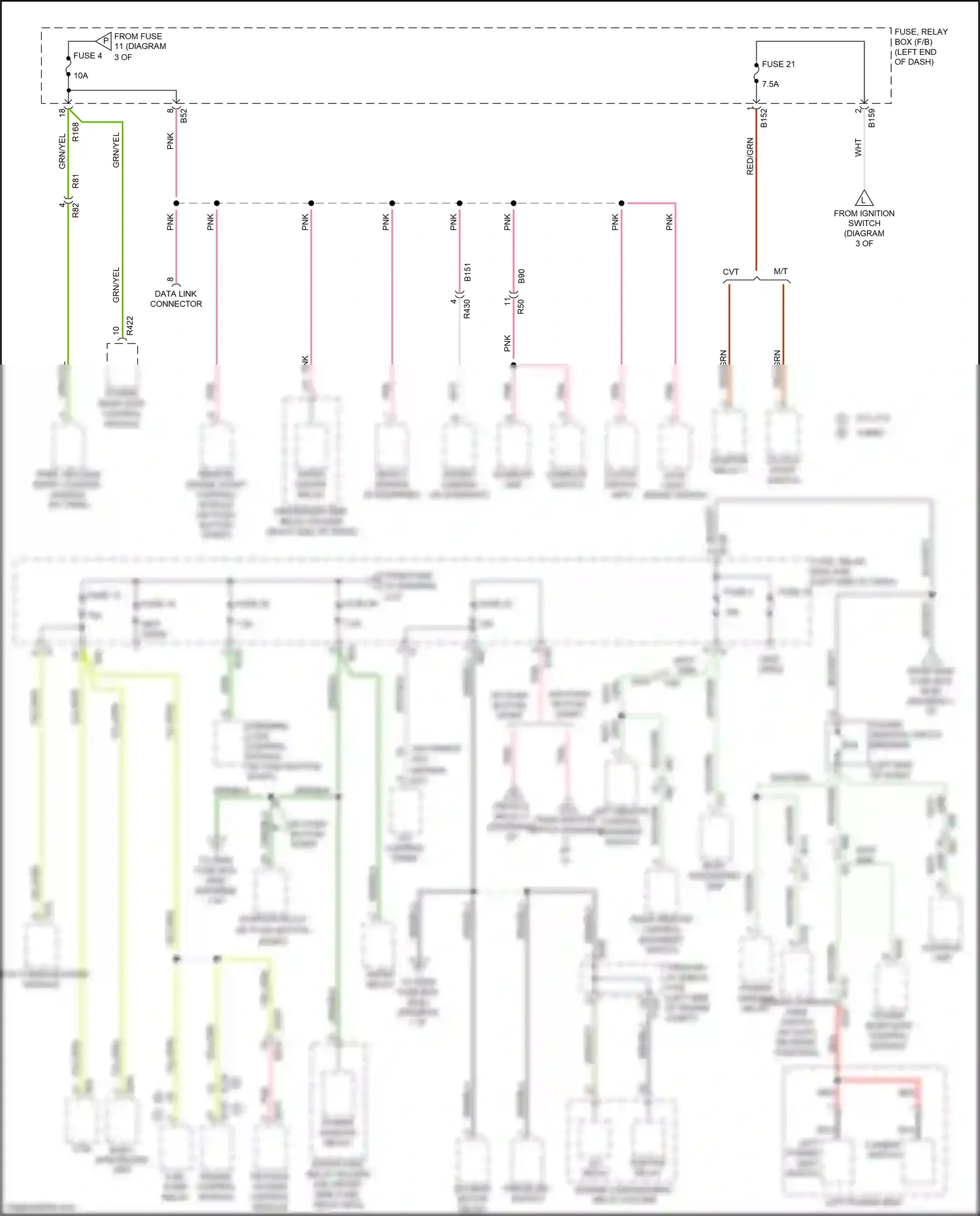 Wiring diagram stereo camera for Subaru Forester SJ facelift (2015-2016) (5 of 5)