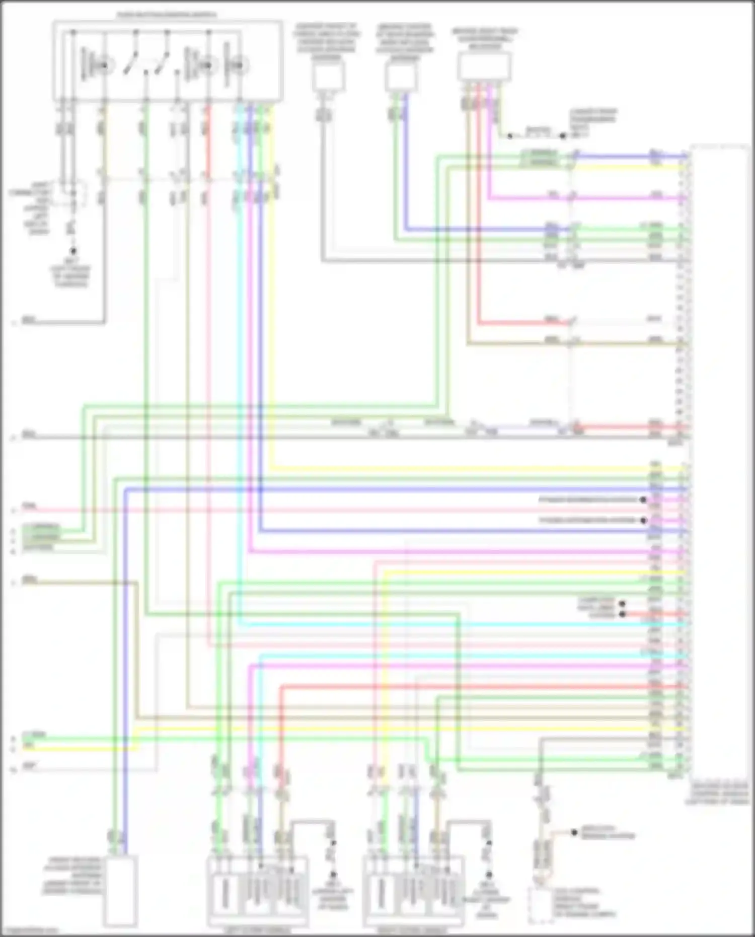 Wiring diagram vdc control module for Subaru Forester SJ facelift (2015-2016) (5 of 10)