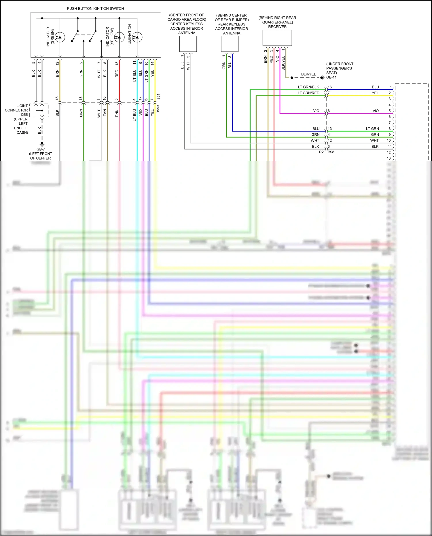 Wiring diagram vio for Subaru Forester SJ facelift (2015-2016) (44 of 68)