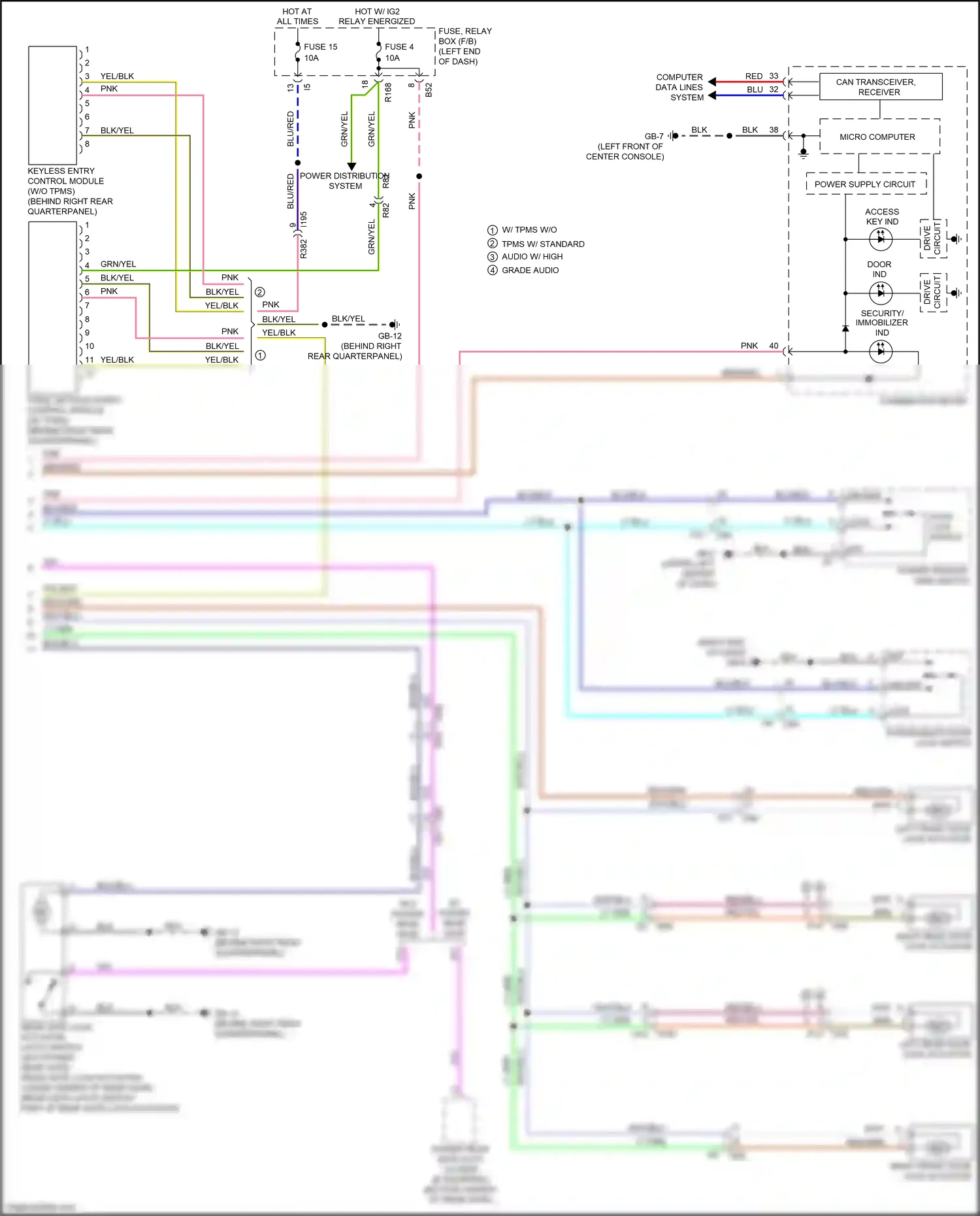 Wiring diagram vio for Subaru Forester SJ facelift (2015-2016) (46 of 68)
