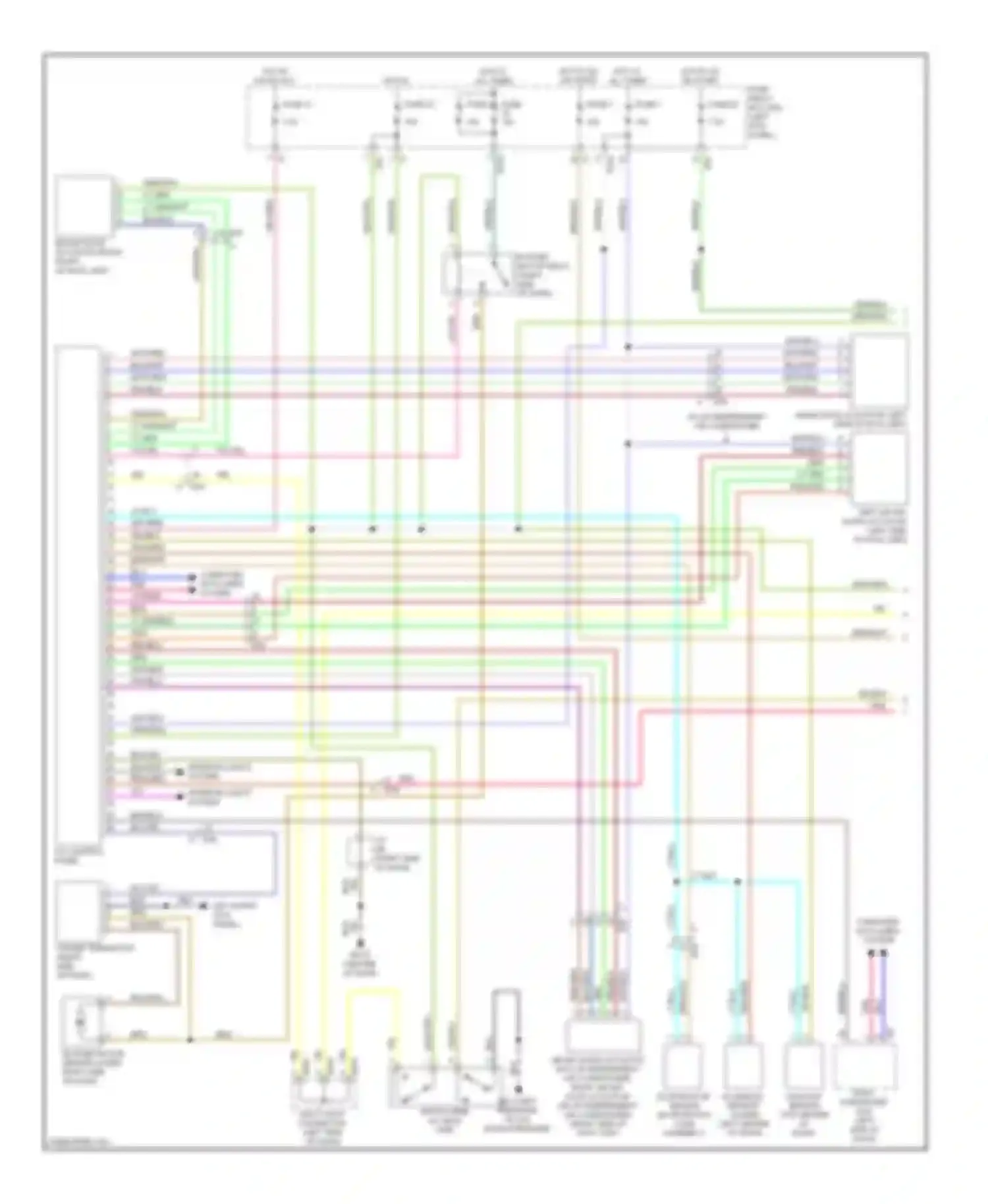 Forester Subaru SJ (2012-2015): Automatic a/c circuit (1 of 2)
