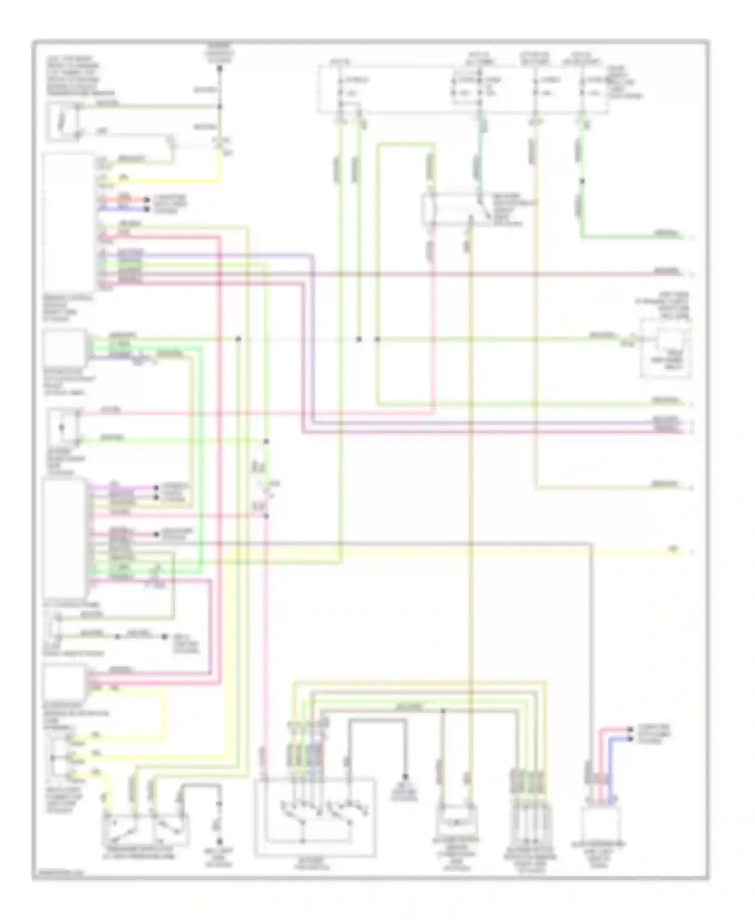 Forester Subaru SJ (2012-2015): Manual a/c circuit (1 of 2)