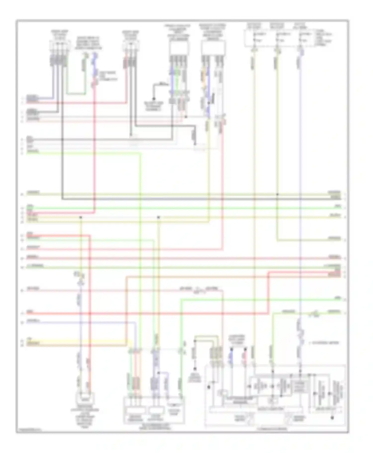 Forester Subaru SJ (2012-2015): Wiring diagram engine performance 2.5l turbo (2 of 5)