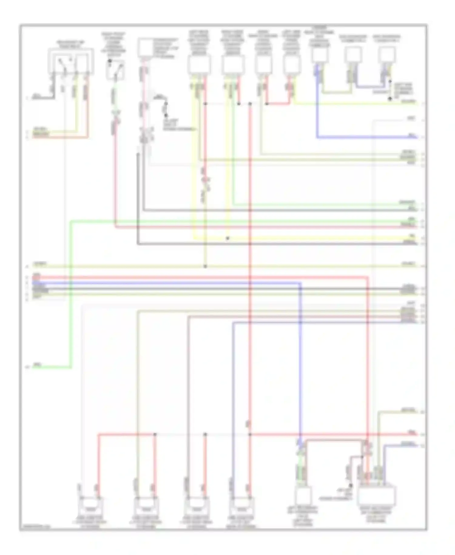 Forester Subaru SJ (2012-2015): Wiring diagram engine performance 2.5l turbo (4 of 5)