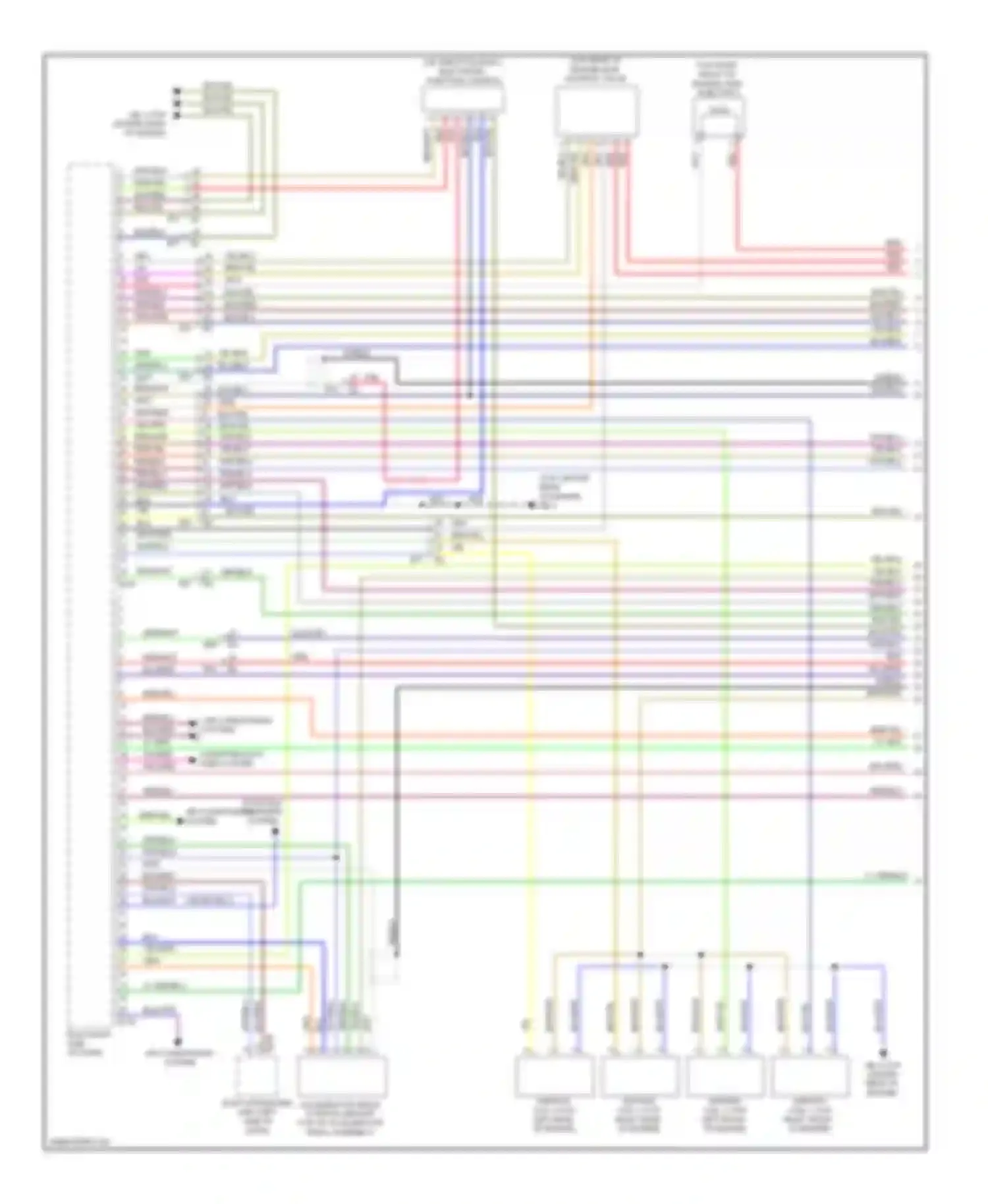 Forester Subaru SJ (2012-2015): Wiring diagram engine performance 2.5l (1 of 6)