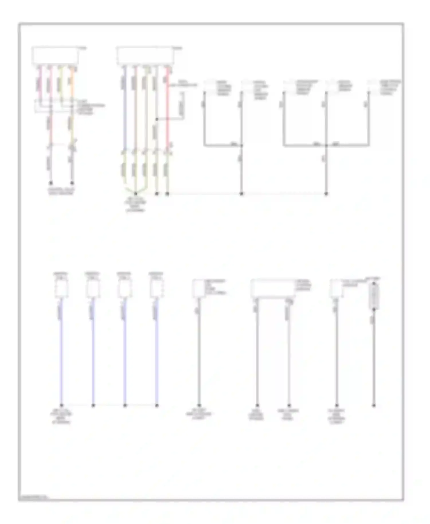 Forester Subaru SJ (2012-2015): Ground distribution circuit (3 of 3)