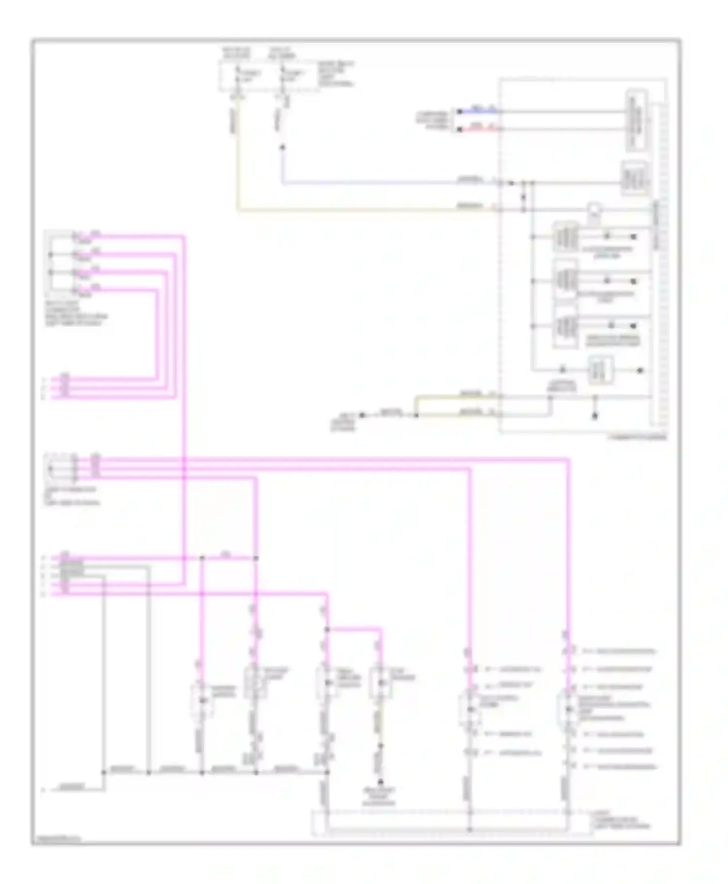 Forester Subaru SJ (2012-2015): Instrument illumination circuit (2 of 2)