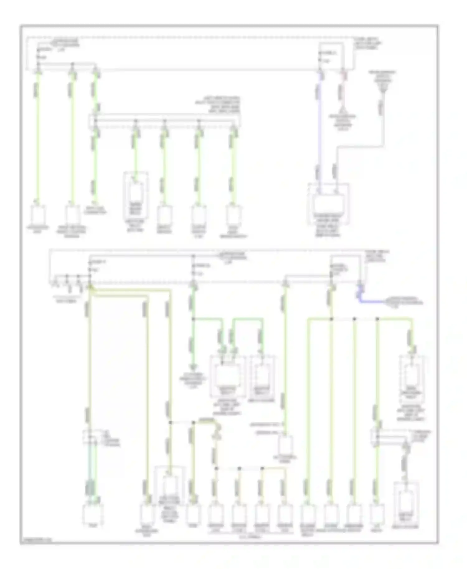 Forester Subaru SJ (2012-2015): Power distribution circuit (4 of 4)