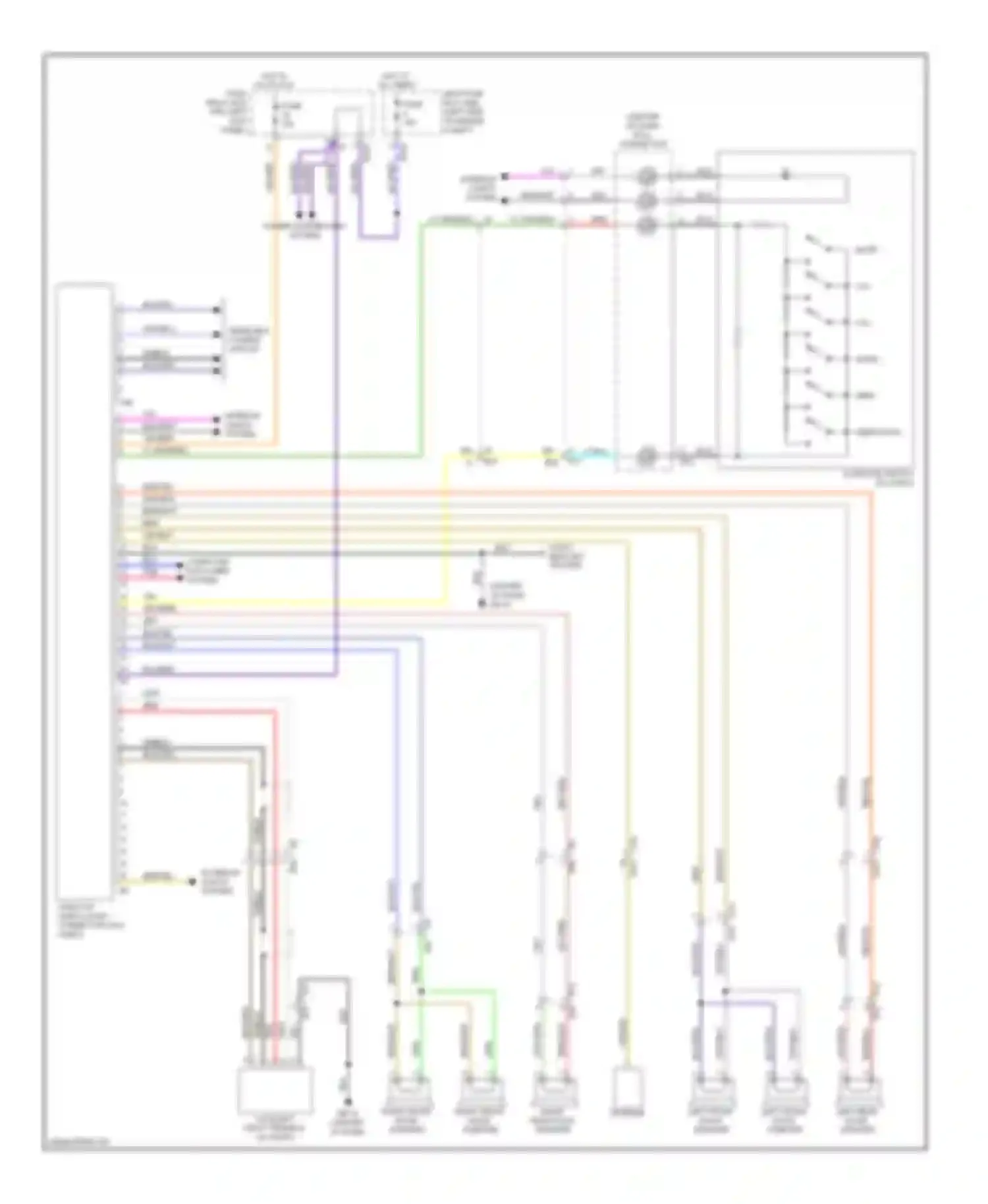 Forester Subaru SJ (2012-2015): Radio circuit, base