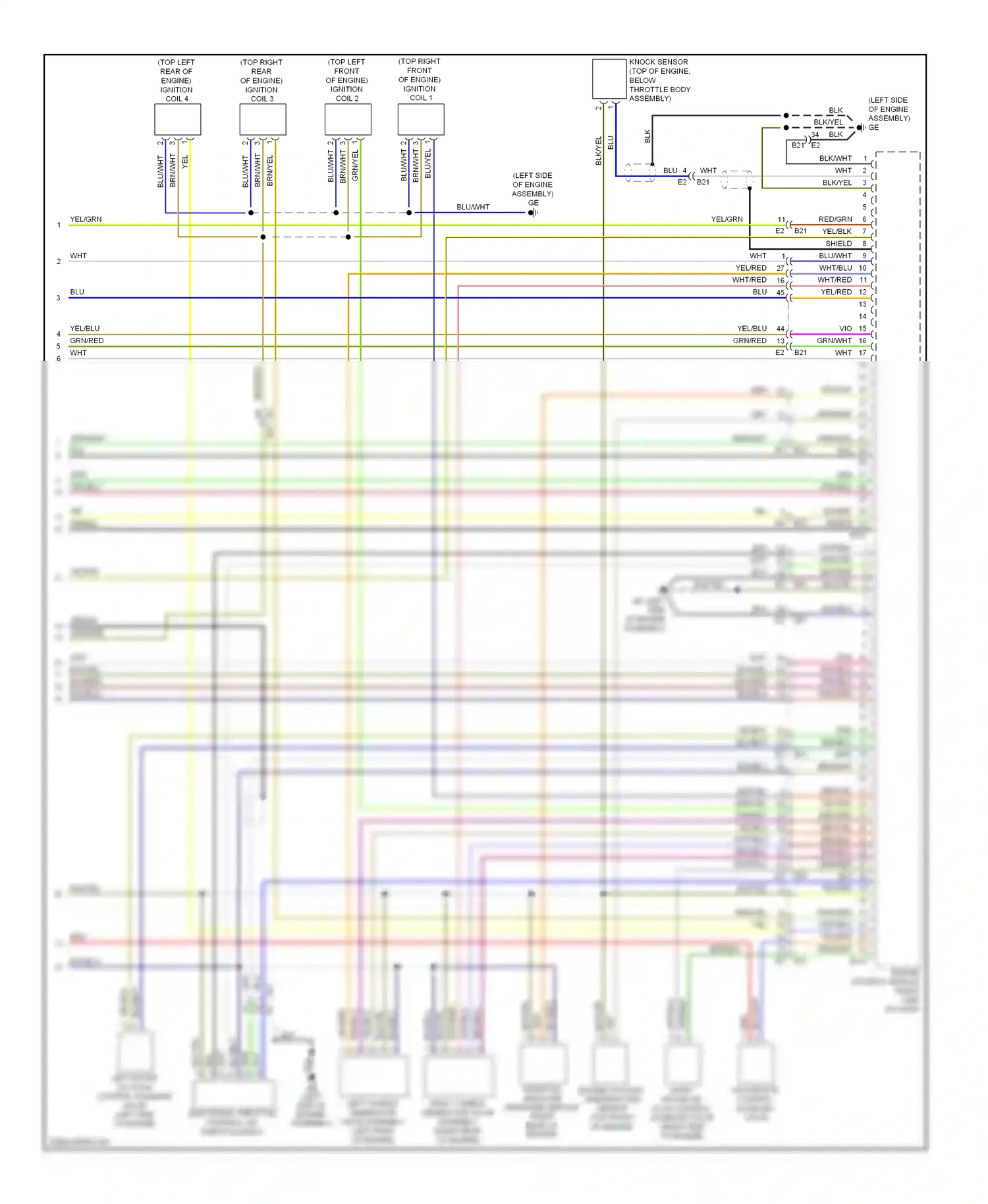 Wiring diagram assembly) ge for Subaru Forester SJ (2012-2015) (1 of 1)