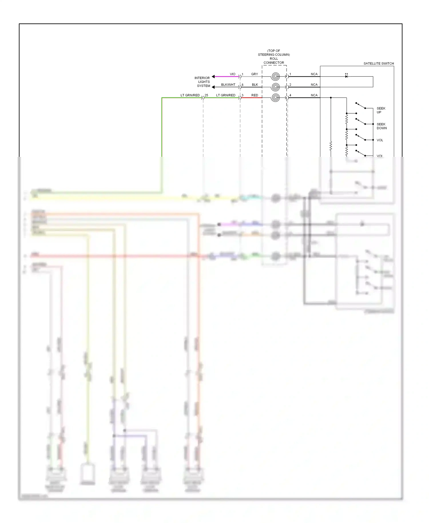 Wiring diagram blk for Subaru Forester SJ (2012-2015) (49 of 67)