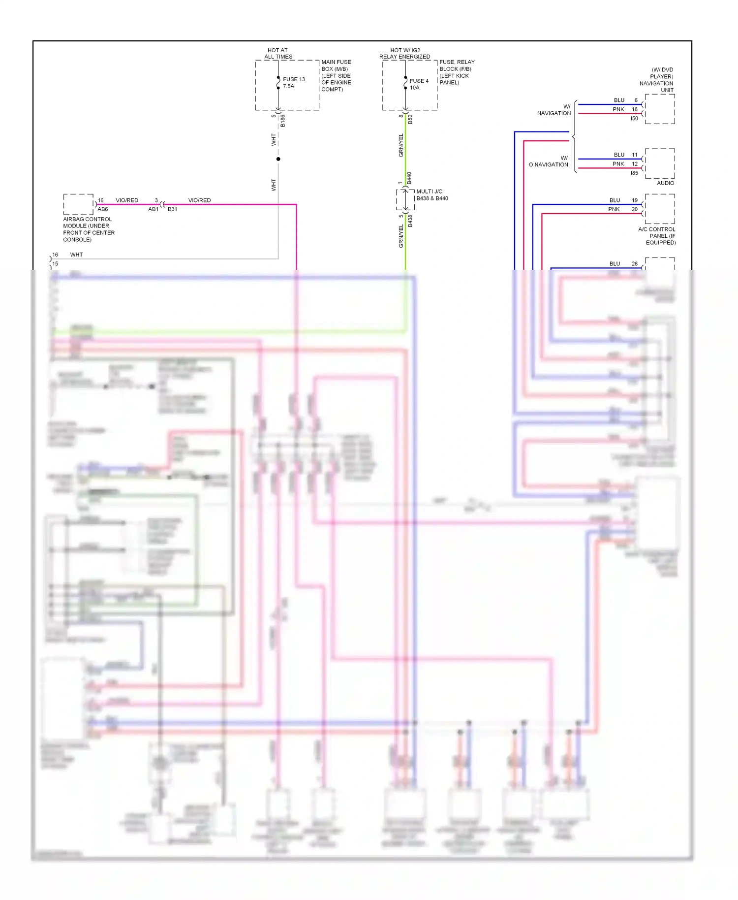Wiring diagram blk/grn for Subaru Forester SJ (2012-2015) (1 of 9)