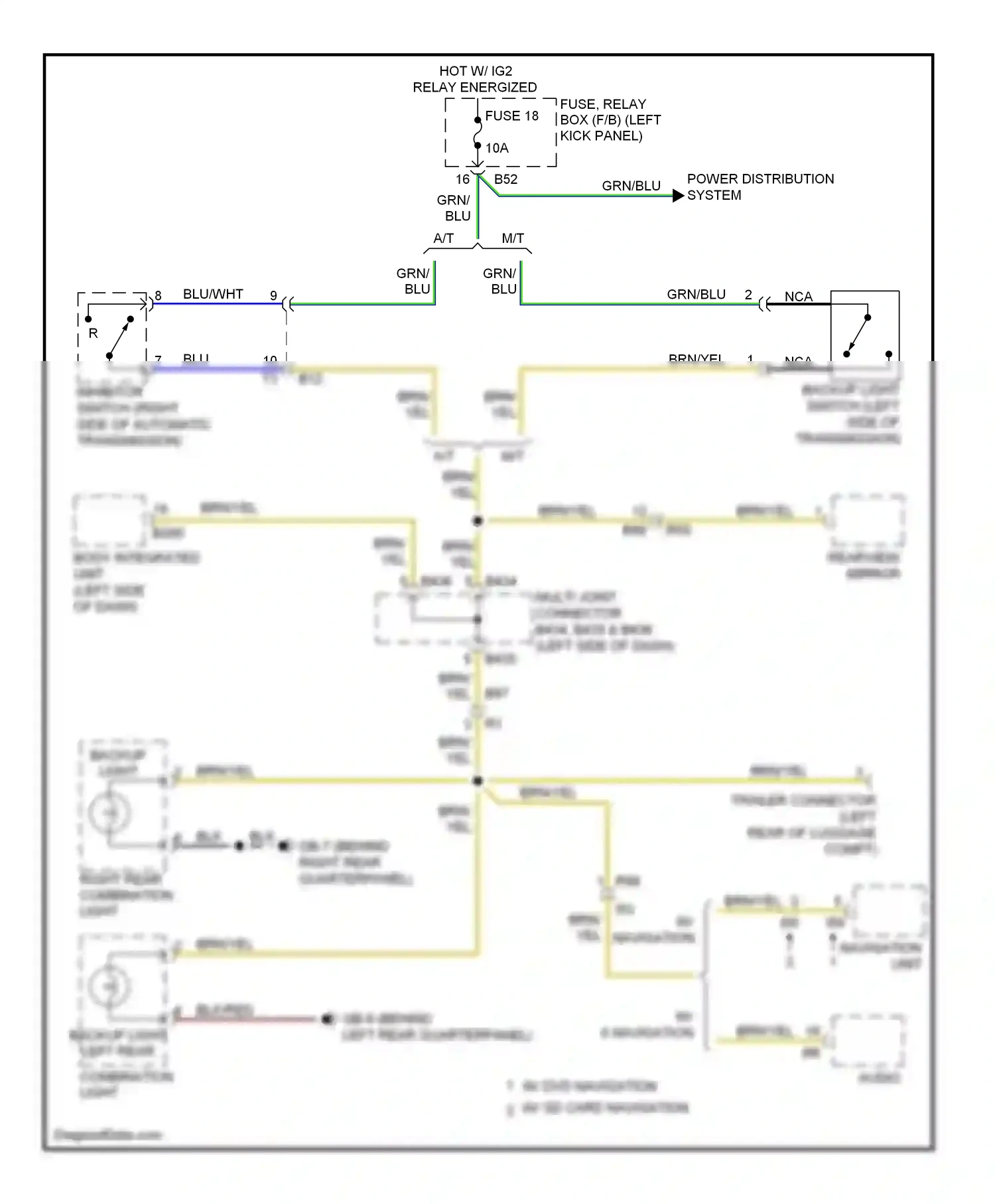 Wiring diagram nca for Subaru Forester SJ (2012-2015) (31 of 44)