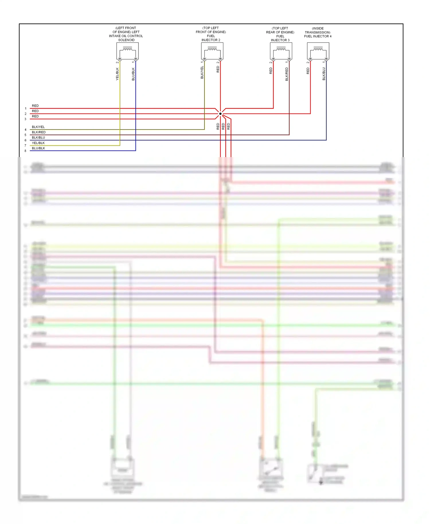 Subaru Forester SJ (2012-2015) shield wiring diagram  (8 of 15)