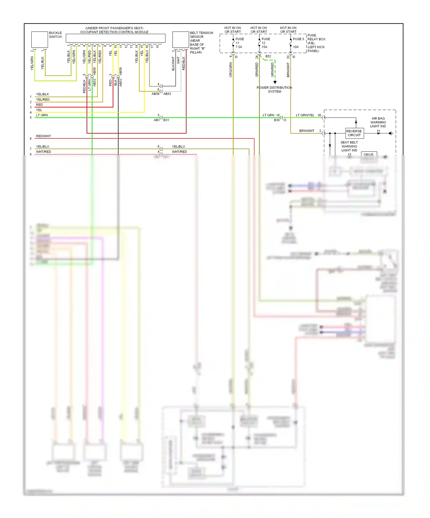 Subaru Forester SJ (2012-2015) system wiring diagram  (3 of 3)
