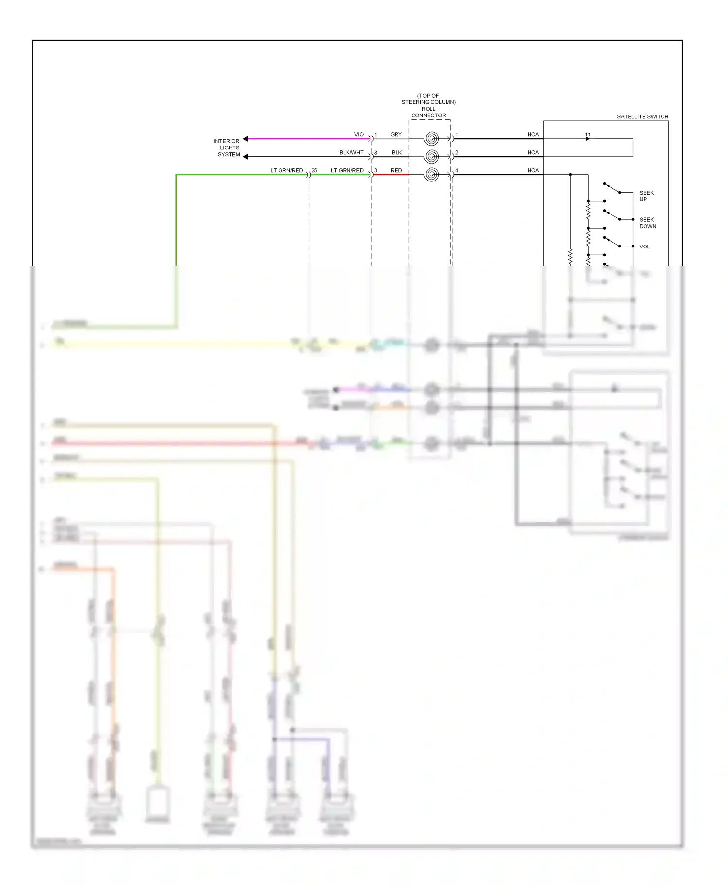 Wiring diagram wht/blk for Subaru Forester SJ (2012-2015) (8 of 31)