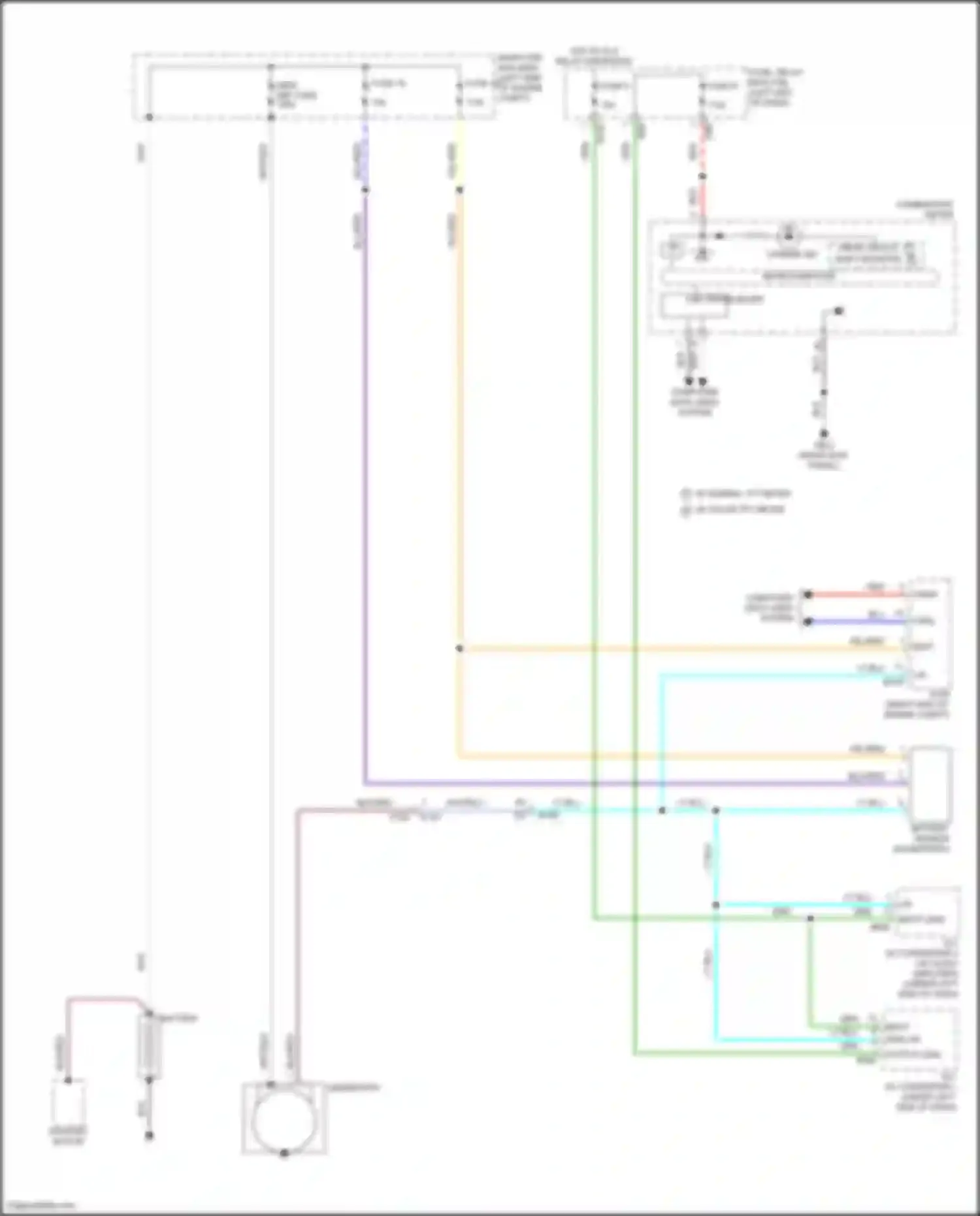 Wiring diagram computer data lines system for Subaru Forester SK facelift (2021-2024) (43 of 71)