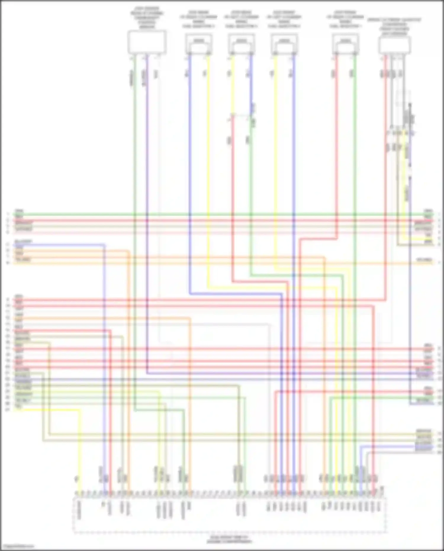 Wiring diagram crankshaft position sensor for Subaru Forester SK facelift (2021-2024) (1 of 1)