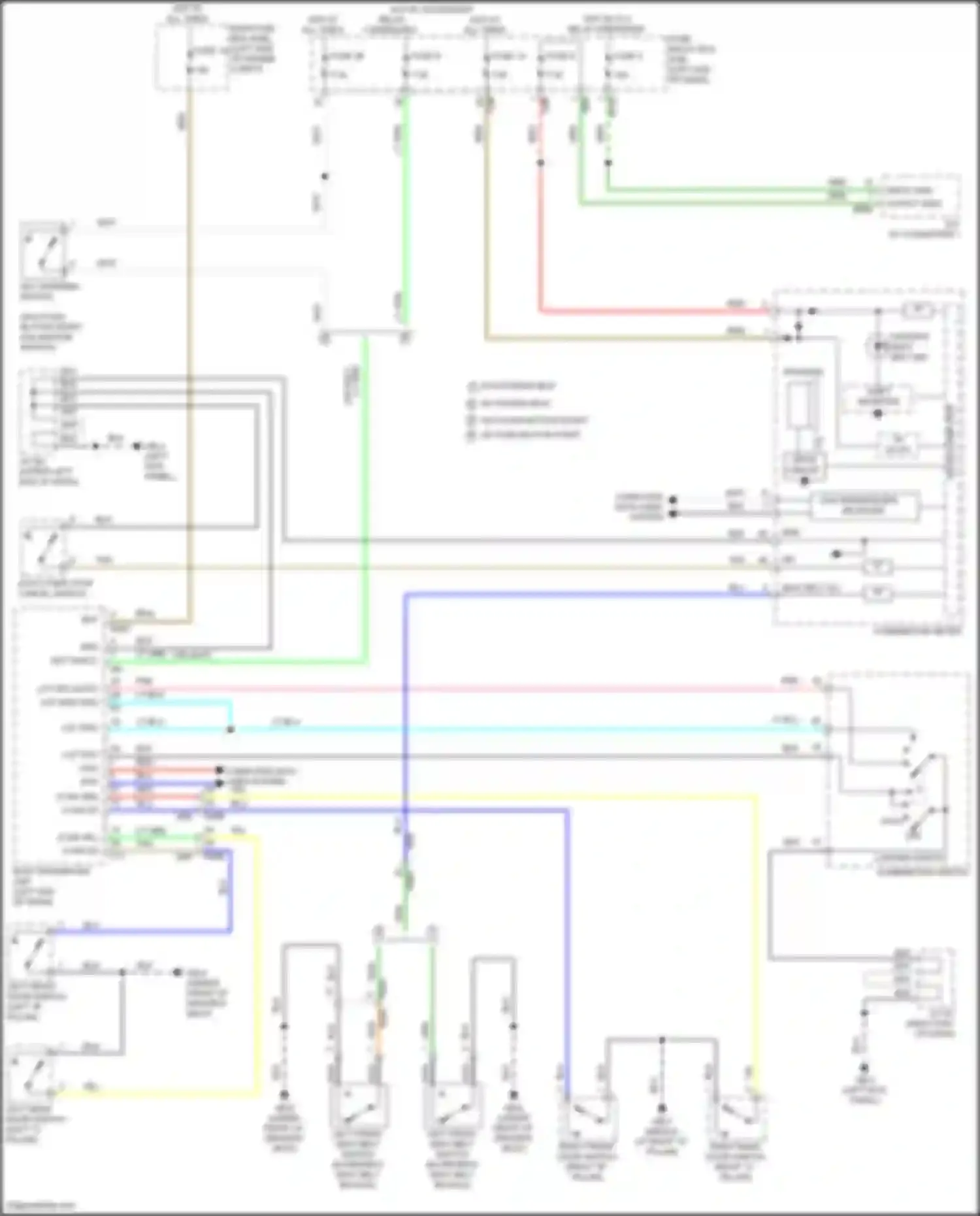 Wiring diagram dc/dc - for Subaru Forester SK facelift (2021-2024) (2 of 7)