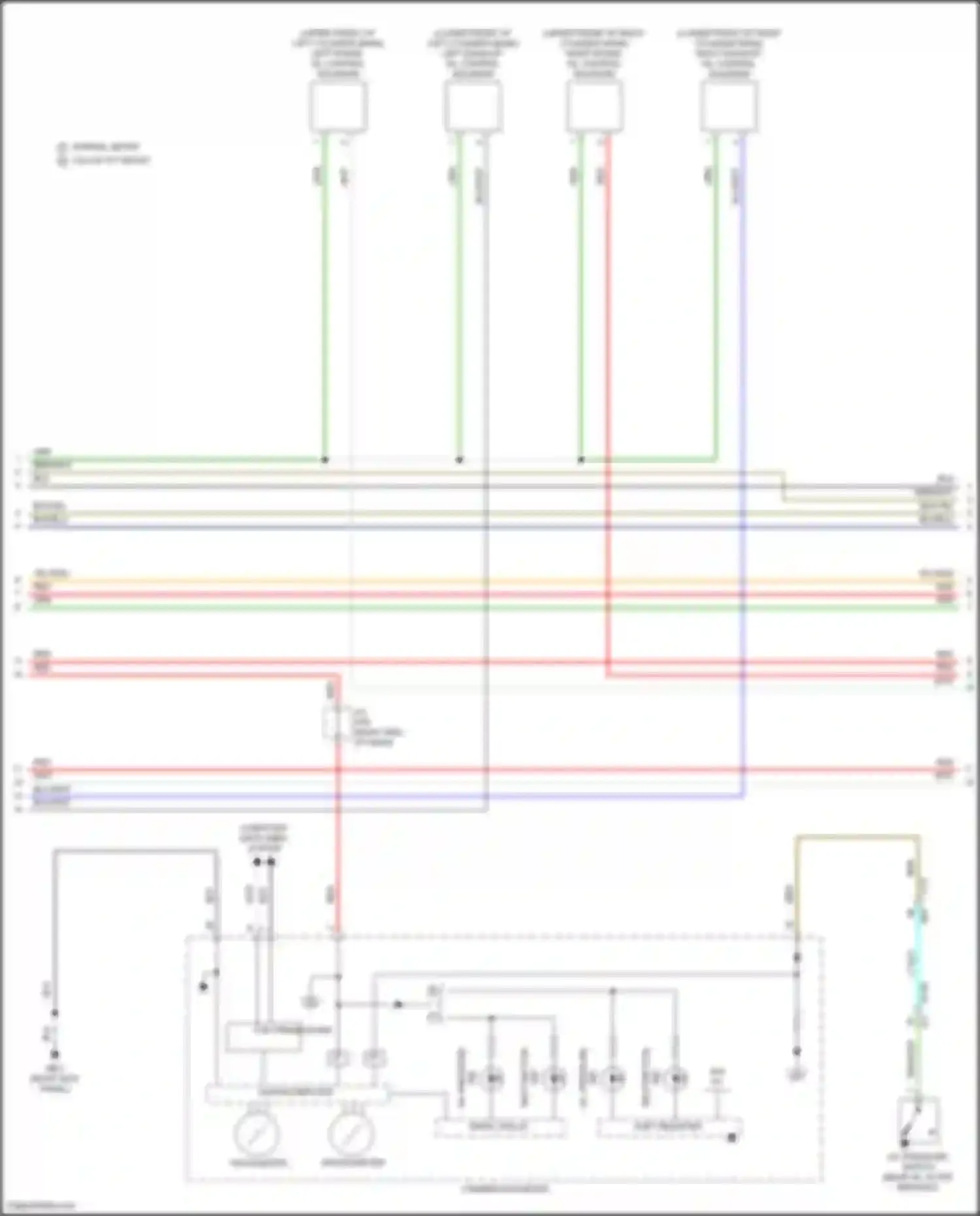 Wiring diagram drive circuit for Subaru Forester SK facelift (2021-2024) (19 of 19)