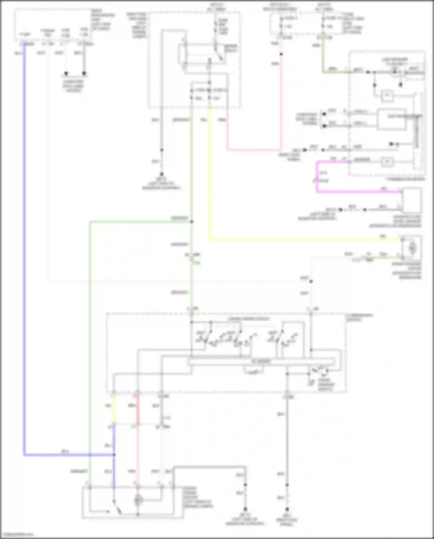 Wiring diagram f wip for Subaru Forester SK facelift (2021-2024) (2 of 2)