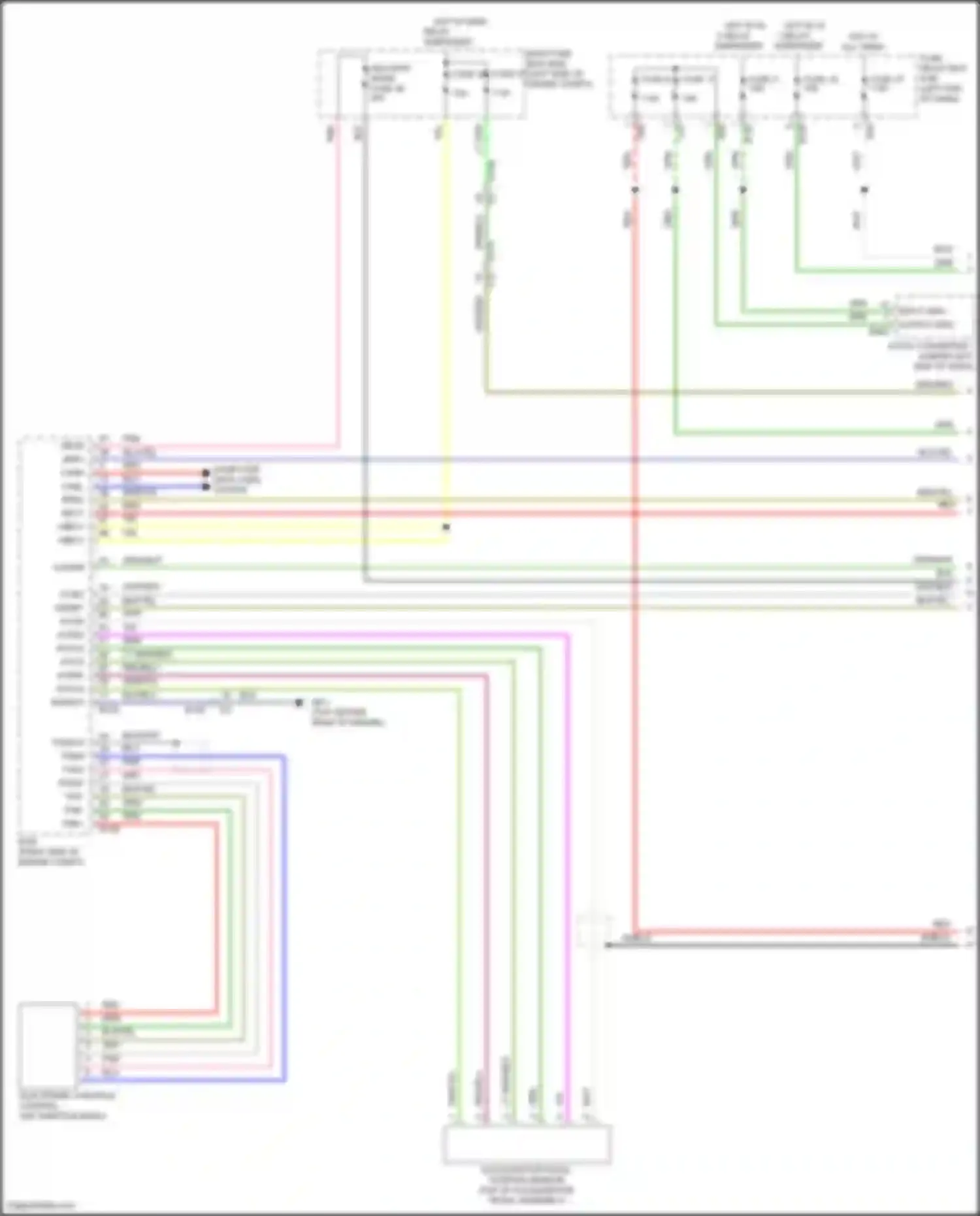 Wiring diagram fuse 11 for Subaru Forester SK facelift (2021-2024) (2 of 6)