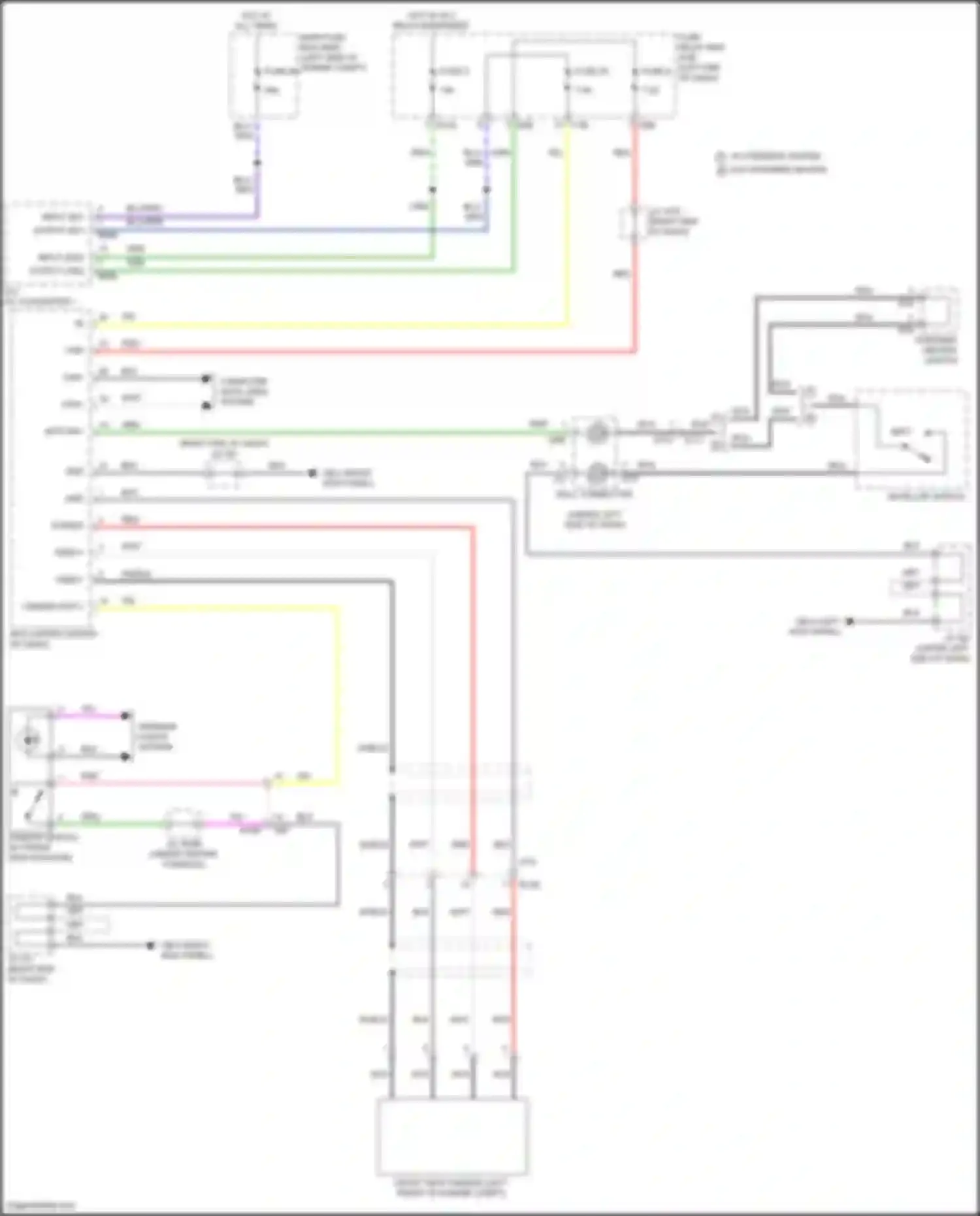 Wiring diagram fuse 6 for Subaru Forester SK facelift (2021-2024) (7 of 28)