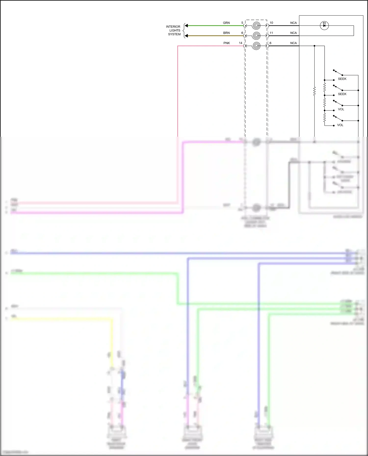 Wiring diagram nca for Subaru Forester SK facelift (2021-2024) (9 of 79)