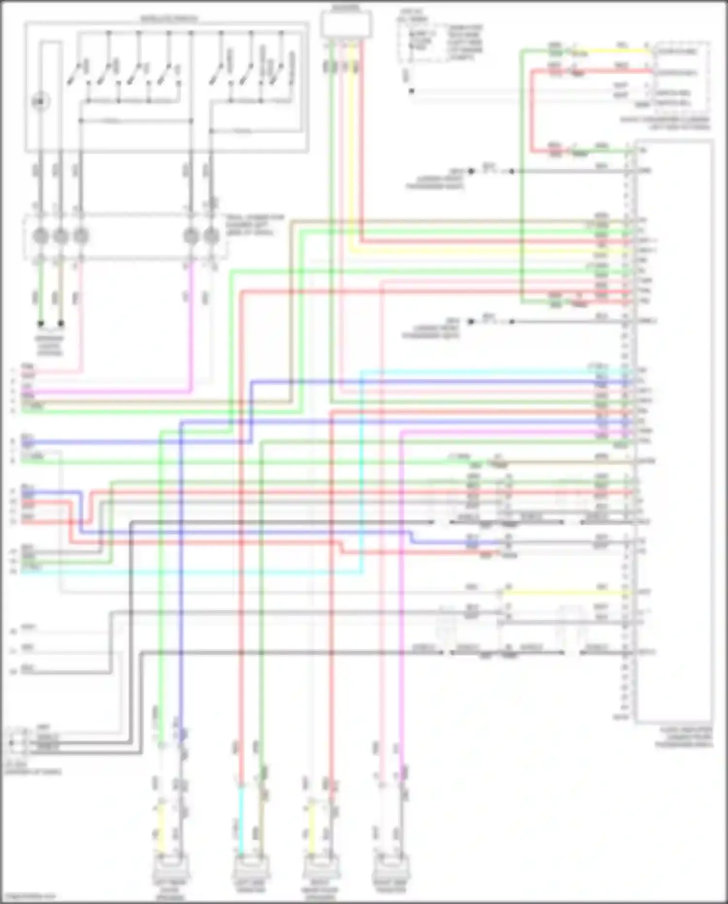 Wiring diagram on hook for Subaru Forester SK facelift (2021-2024) (1 of 8)