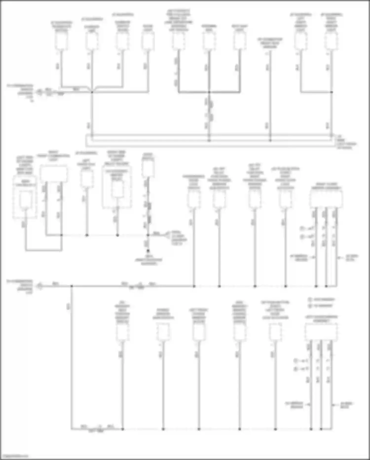 Wiring diagram power window main switch for Subaru Forester SK facelift (2021-2024) (1 of 5)