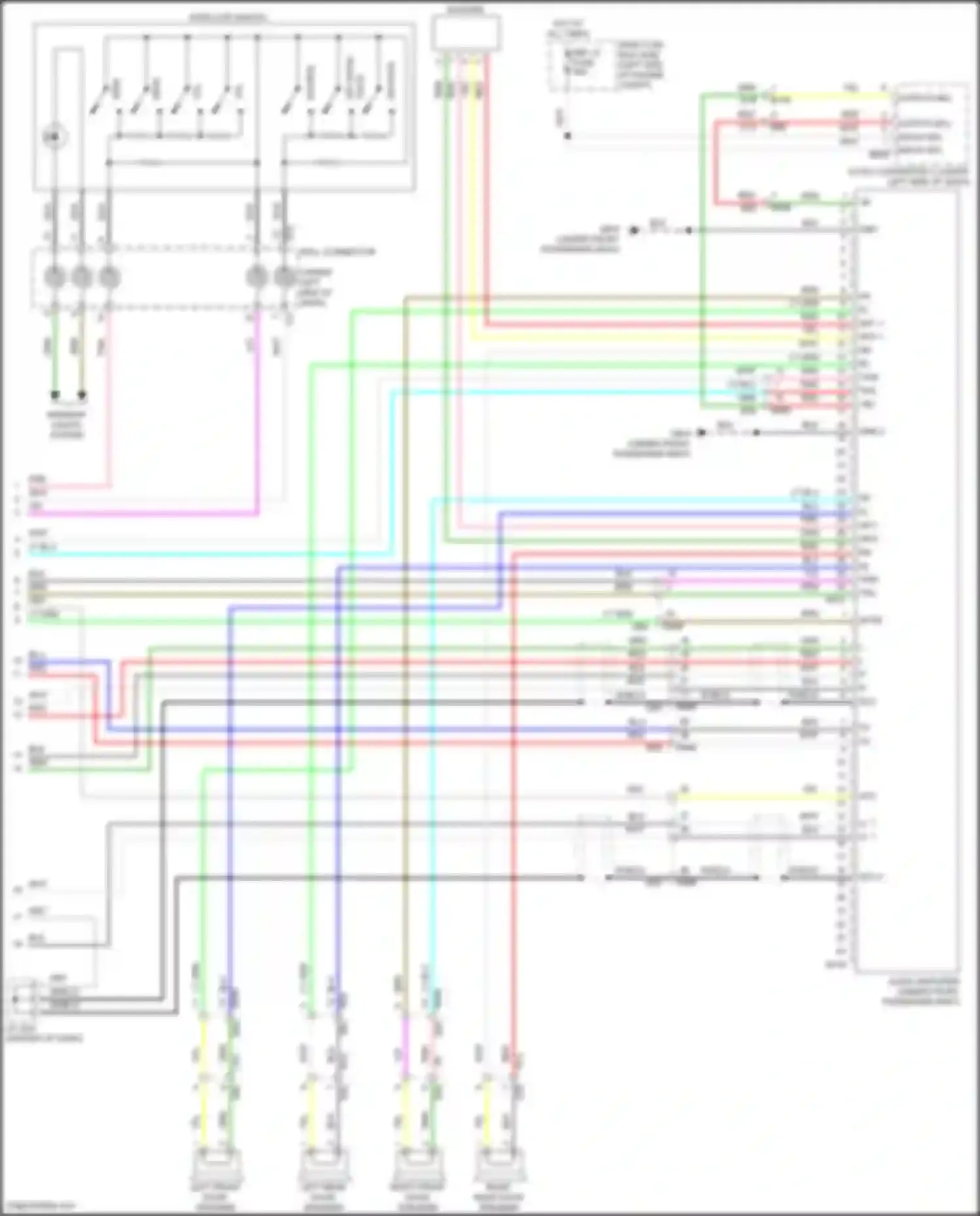 Wiring diagram roll connector for Subaru Forester SK facelift (2021-2024) (3 of 20)