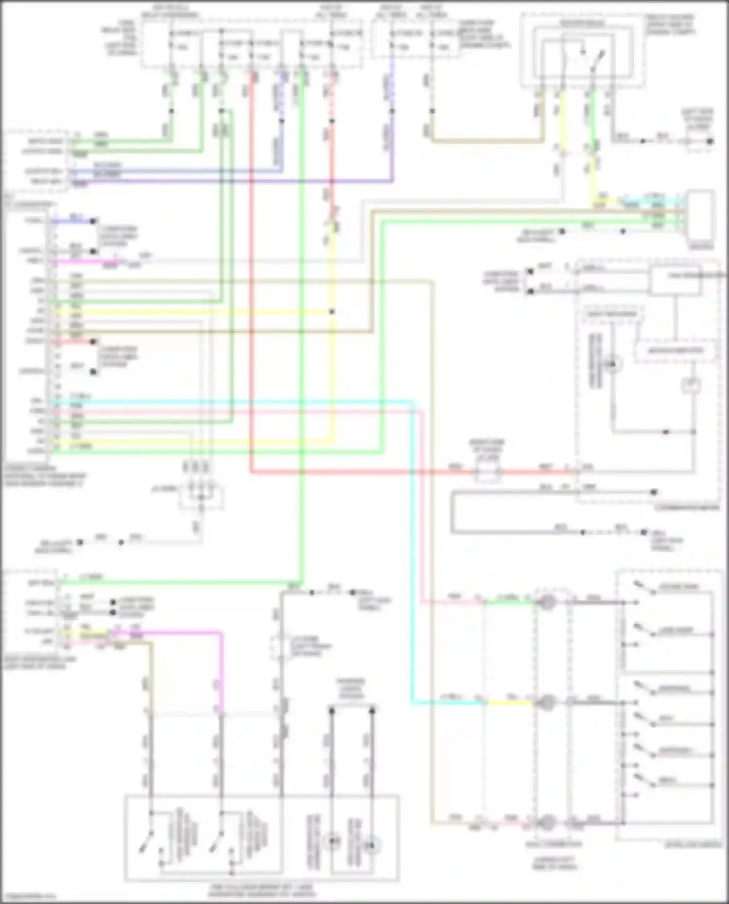 Wiring diagram roll connector for Subaru Forester SK facelift (2021-2024) (12 of 20)