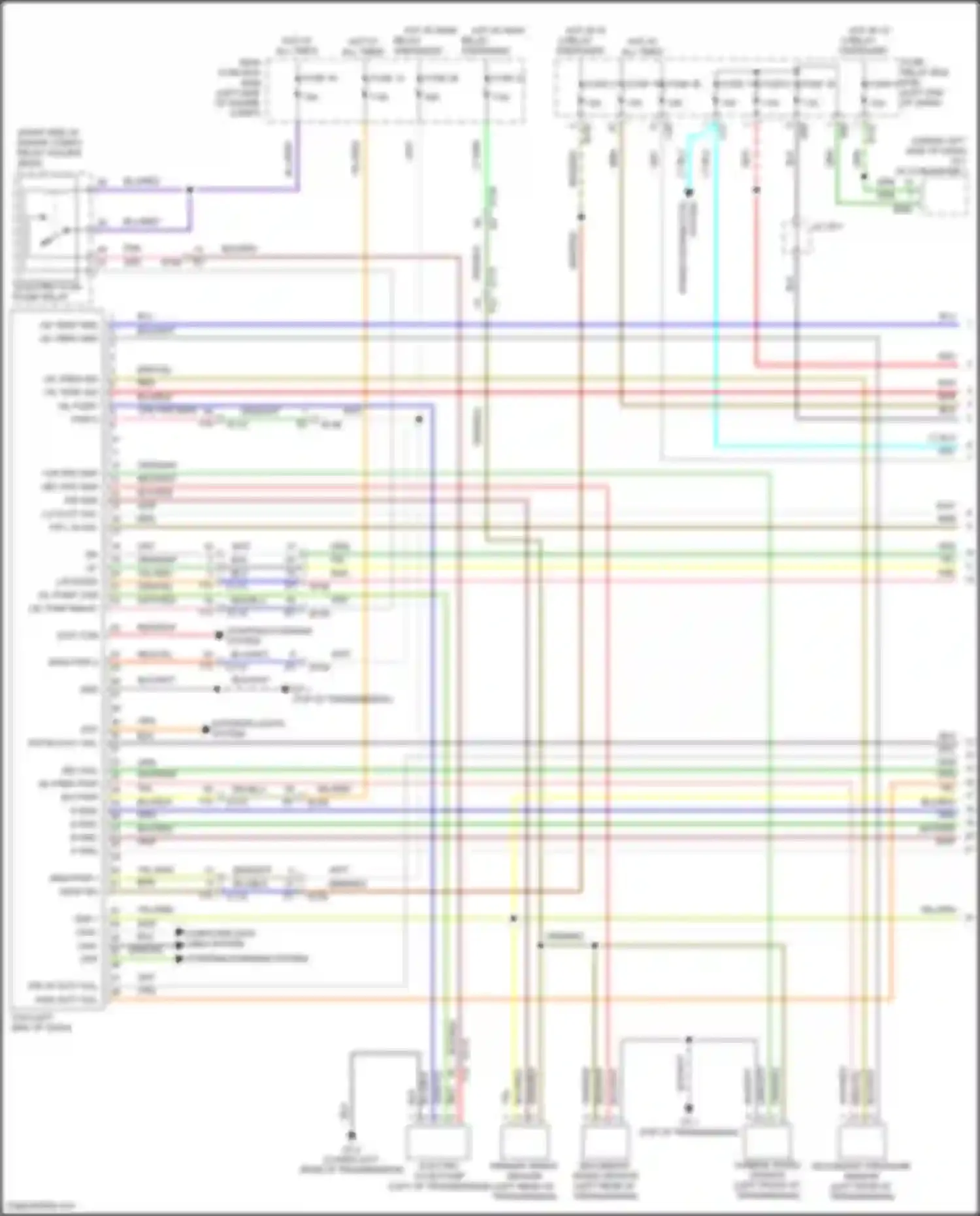 Wiring diagram sec spd ssr for Subaru Forester SK facelift (2021-2024) (1 of 1)