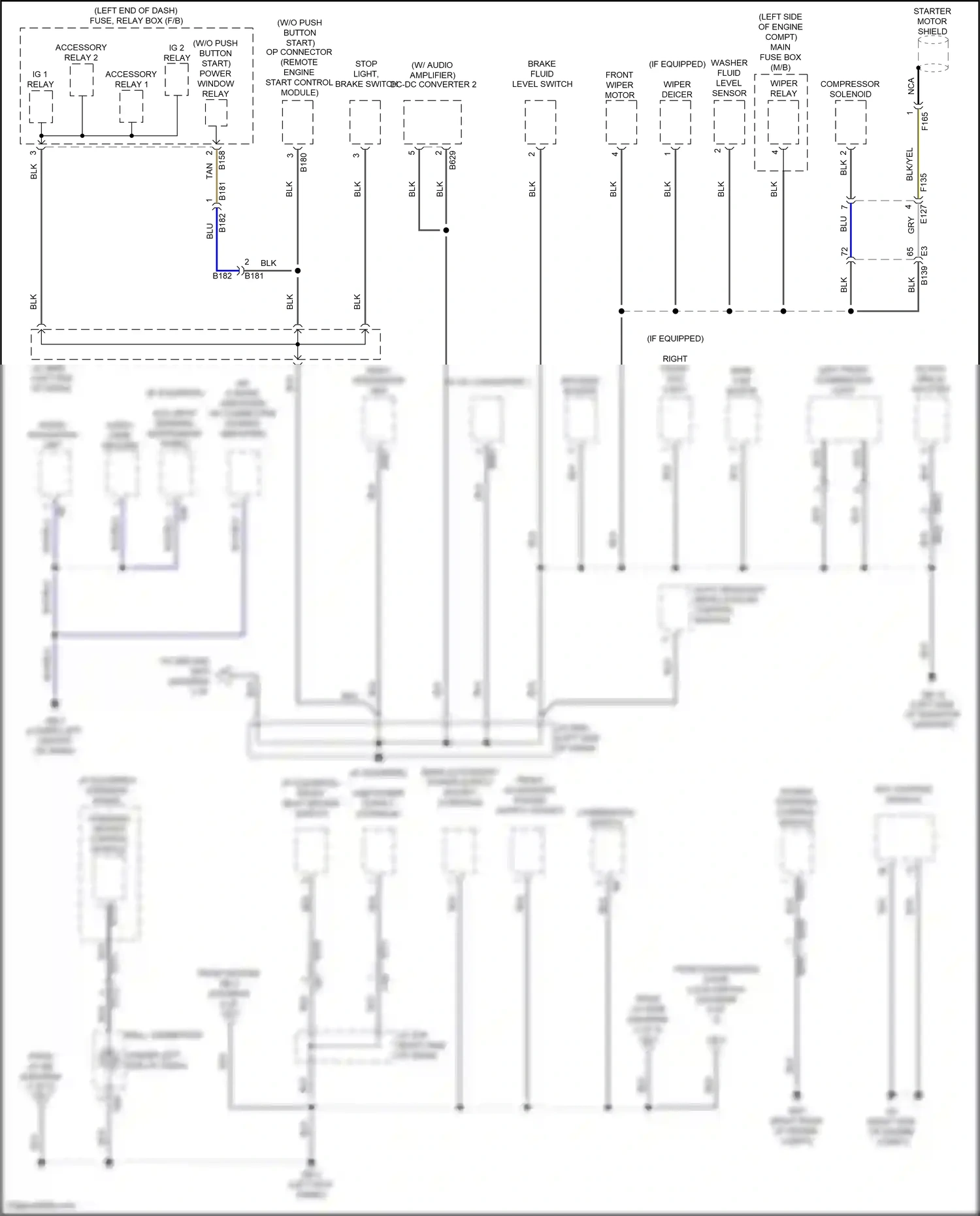 Subaru Forester SK facelift (2021-2024) steering heater control module wiring diagram  (1 of 2)