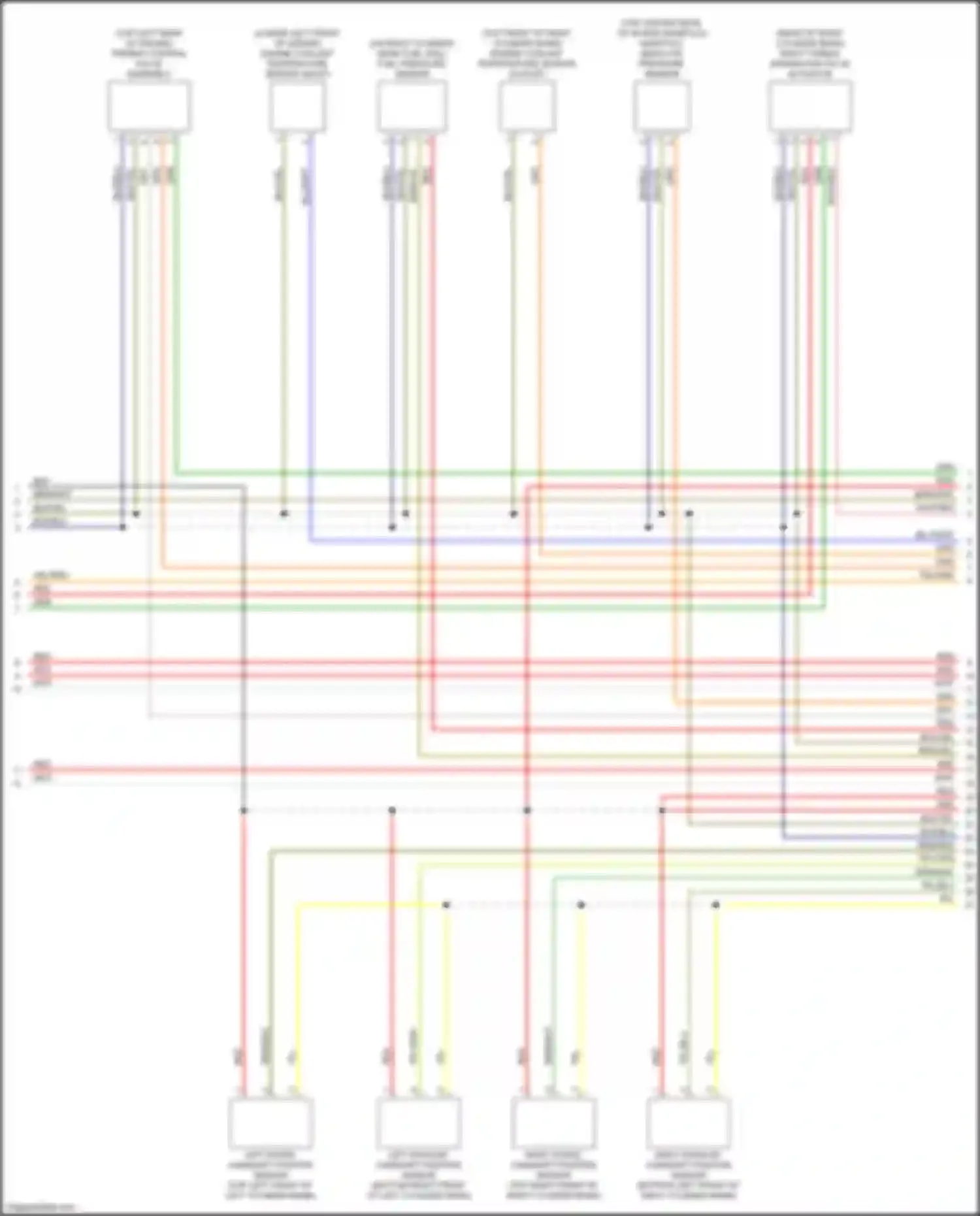 Forester Subaru SK (2018-2021): Wiring diagram engine performance 2.5l (5 of 7)